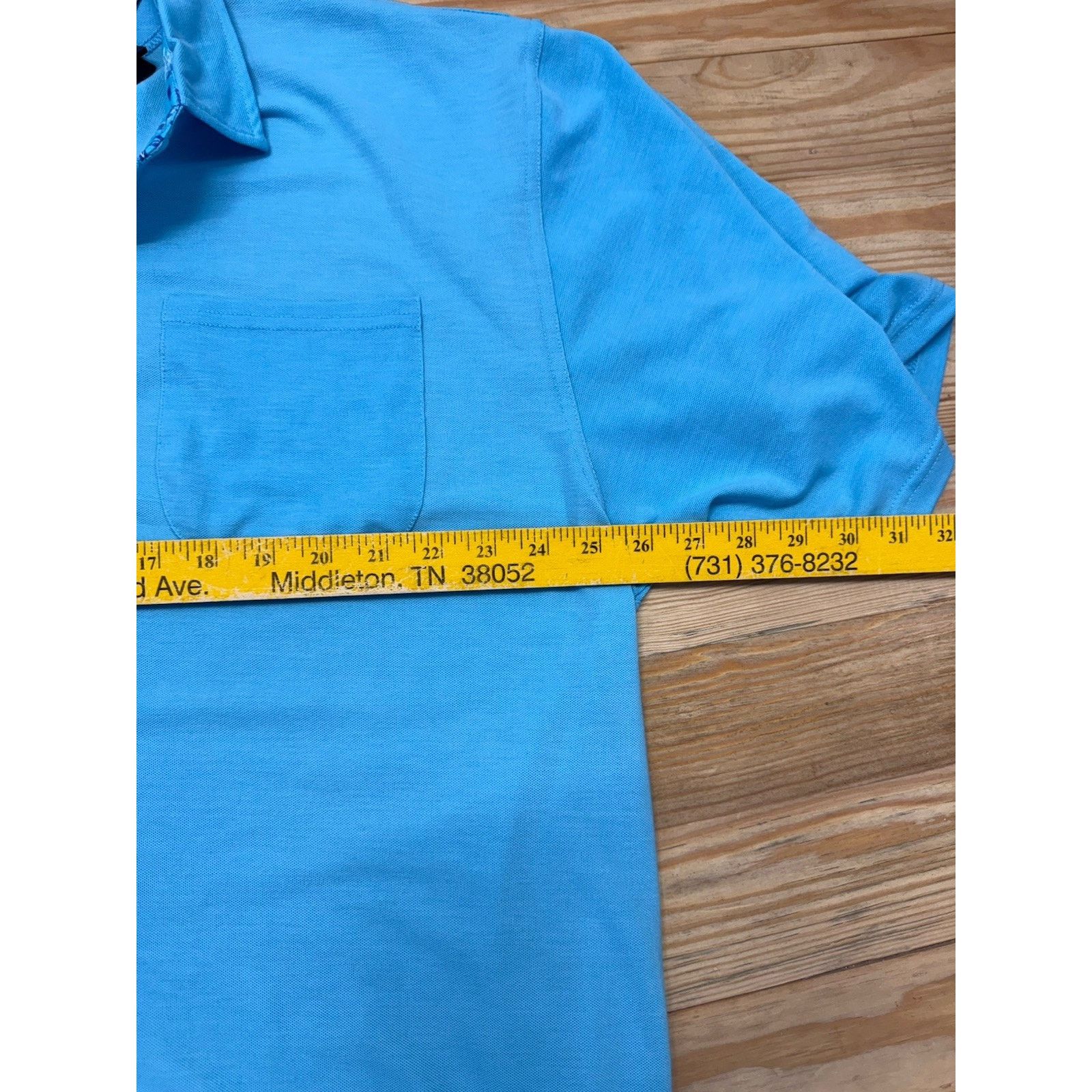 Other F/X Fusion Polo Size Men’s 2XL Moisture Wicking Sea Blue Size US XXL / EU 58 / 5 - 5 Thumbnail