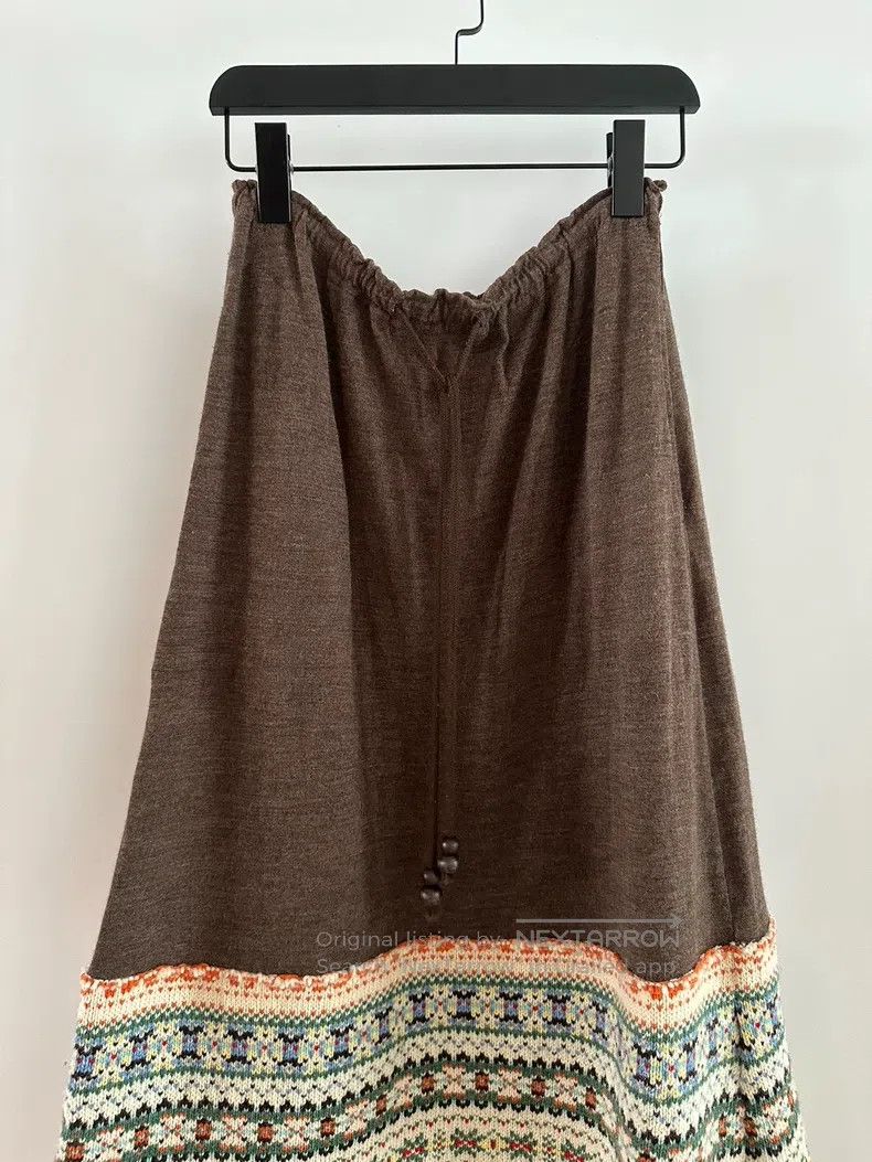 Junya Watanabe Junya Watanabe one-size-fits-all Patched Hem Skirt Size 25" / US 0 / IT 36 - 2 Thumbnail