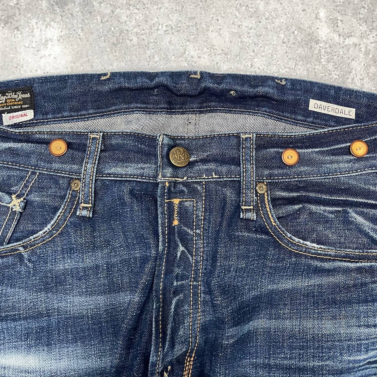 Replay Replay Daverdale Jeans Blue Size W36 L35 Size US 33 - 8 Thumbnail