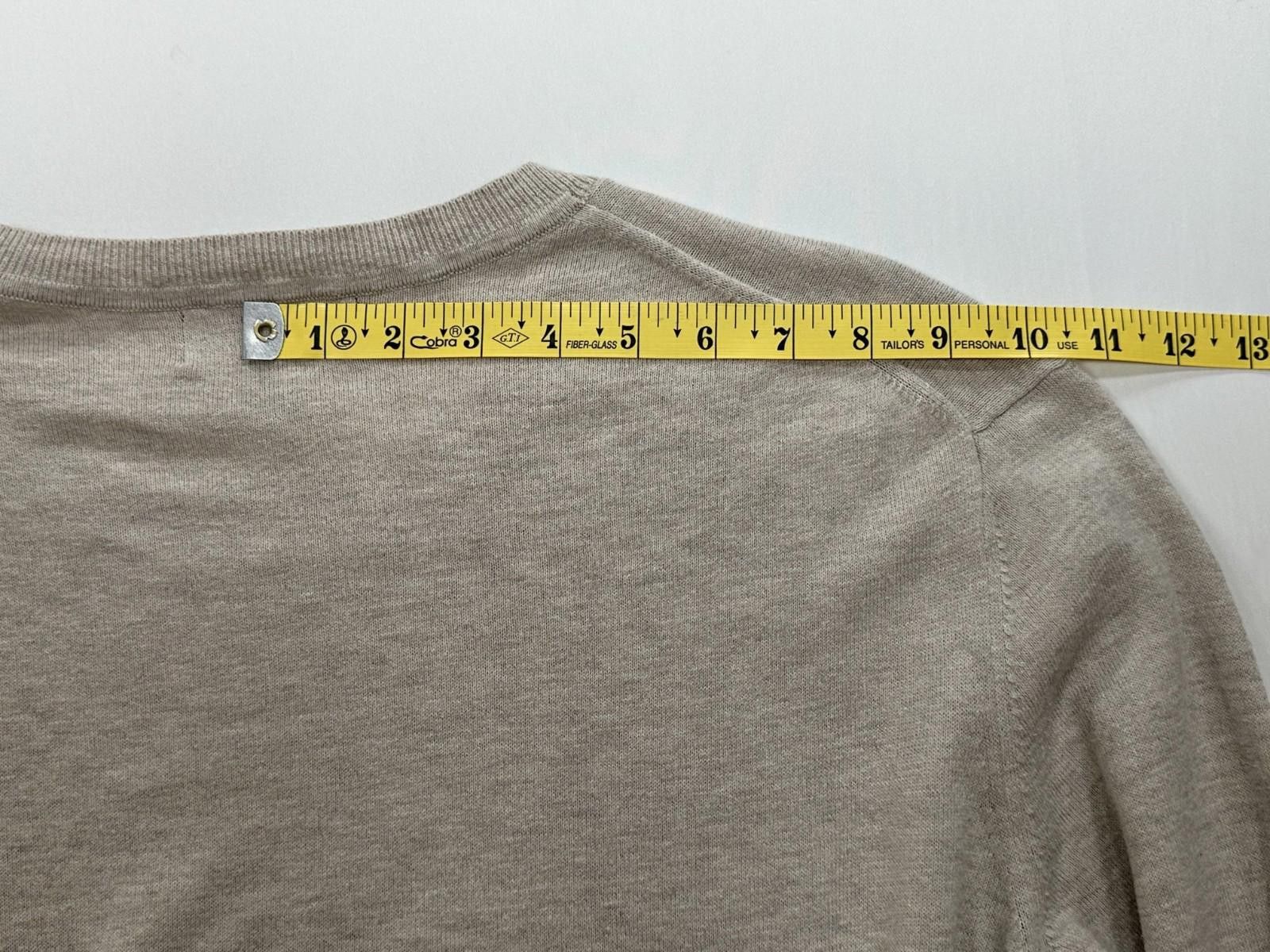 Banana Republic Banana Republic Cotton/Poly Long Sleeve Sweater Brown Men XL Size US XL / EU 56 / 4 - 6 Thumbnail