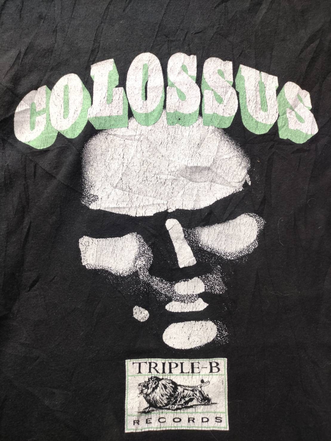 Band Tees Colossus Hardcore band Triple-B Records EP Promo T-Shirt Size US L / EU 52-54 / 3 - 8 Thumbnail