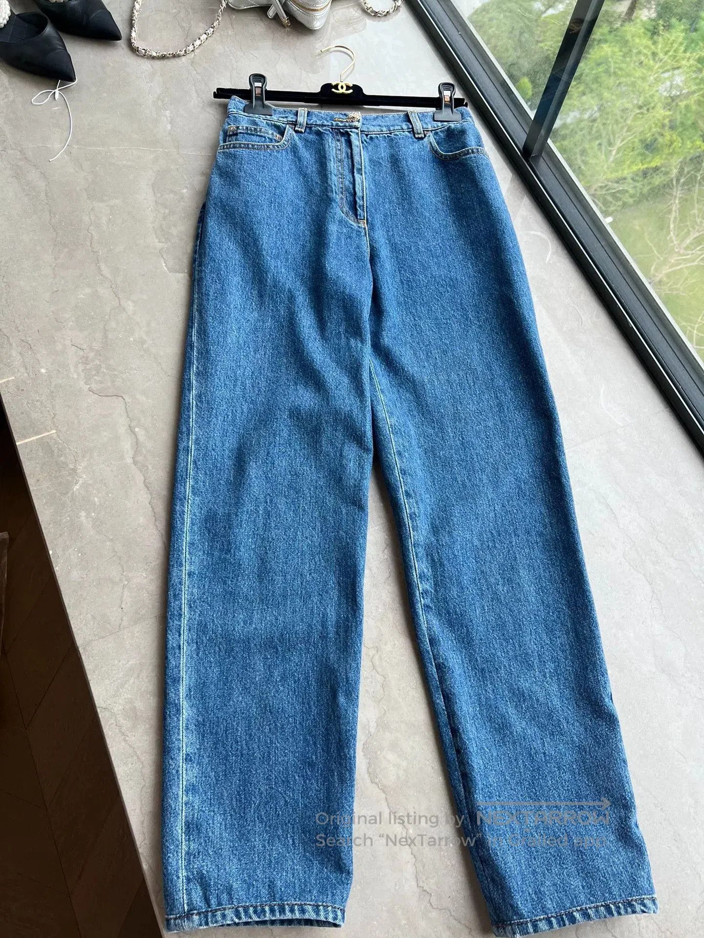 Chanel Chanel 22K Denim Jeans Size 36. Size US 36 / EU 52 - 1 Thumbnail