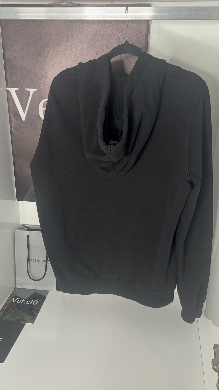 Rick Owens ✅ Rick Owens 2016 Patch Zip Hoodie Black Size US L / EU 52-54 / 3 - 2 Thumbnail