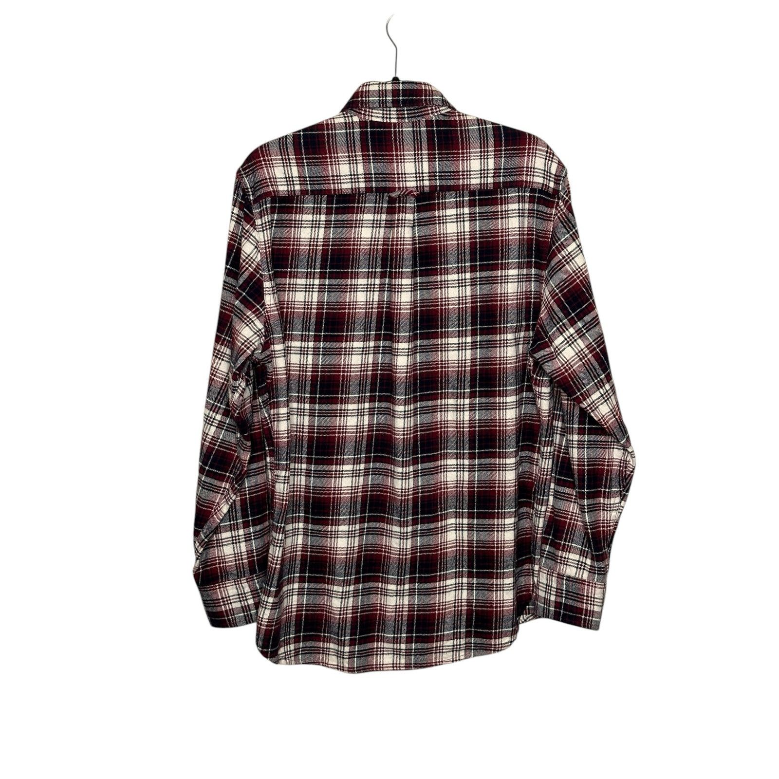 JACHS NY Jachs red plaid long sleeves casual flannel shirt size M Size US M / EU 48-50 / 2 - 7 Thumbnail