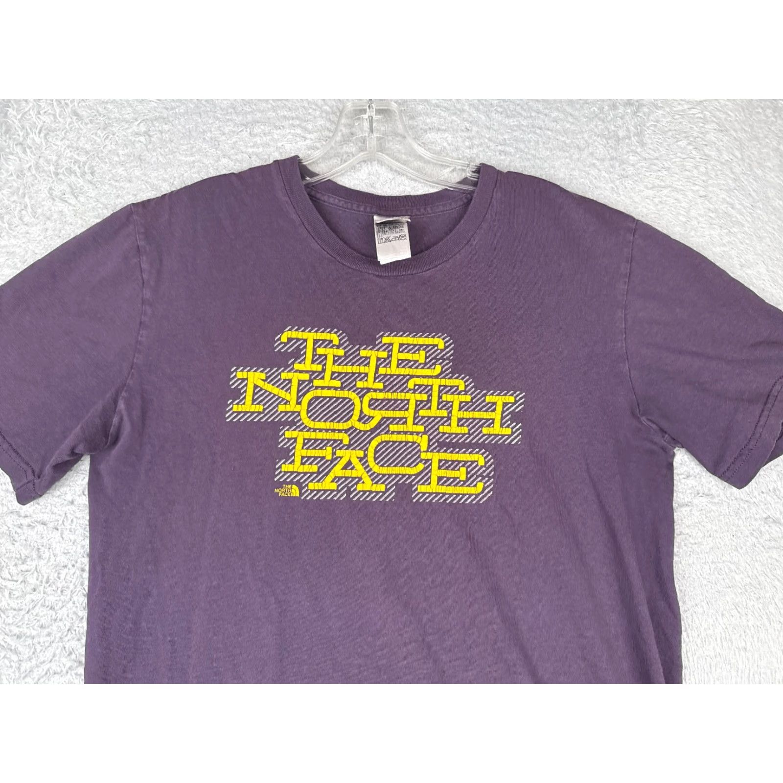 The North Face The North Face Shirt Men Medium Purple Short Sleeve Crew Neck Cotton Blend READ Outdoor Mens Size US M / EU 48-50 / 2 - 4 Thumbnail