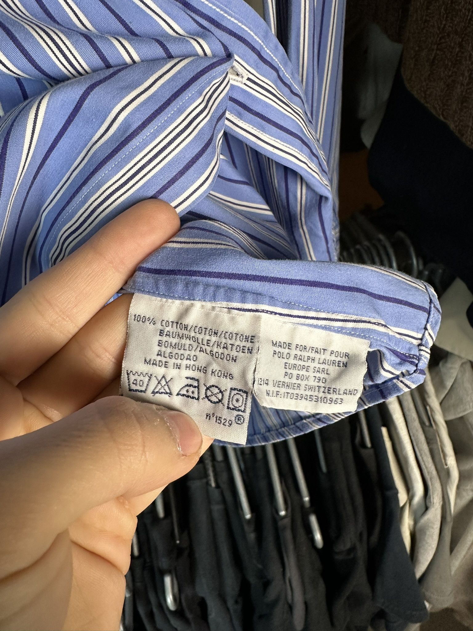 Polo Ralph Lauren Vintage Polo Ralph Lauren Stripped Button Up Shirt Size US XL / EU 56 / 4 - 16 Thumbnail