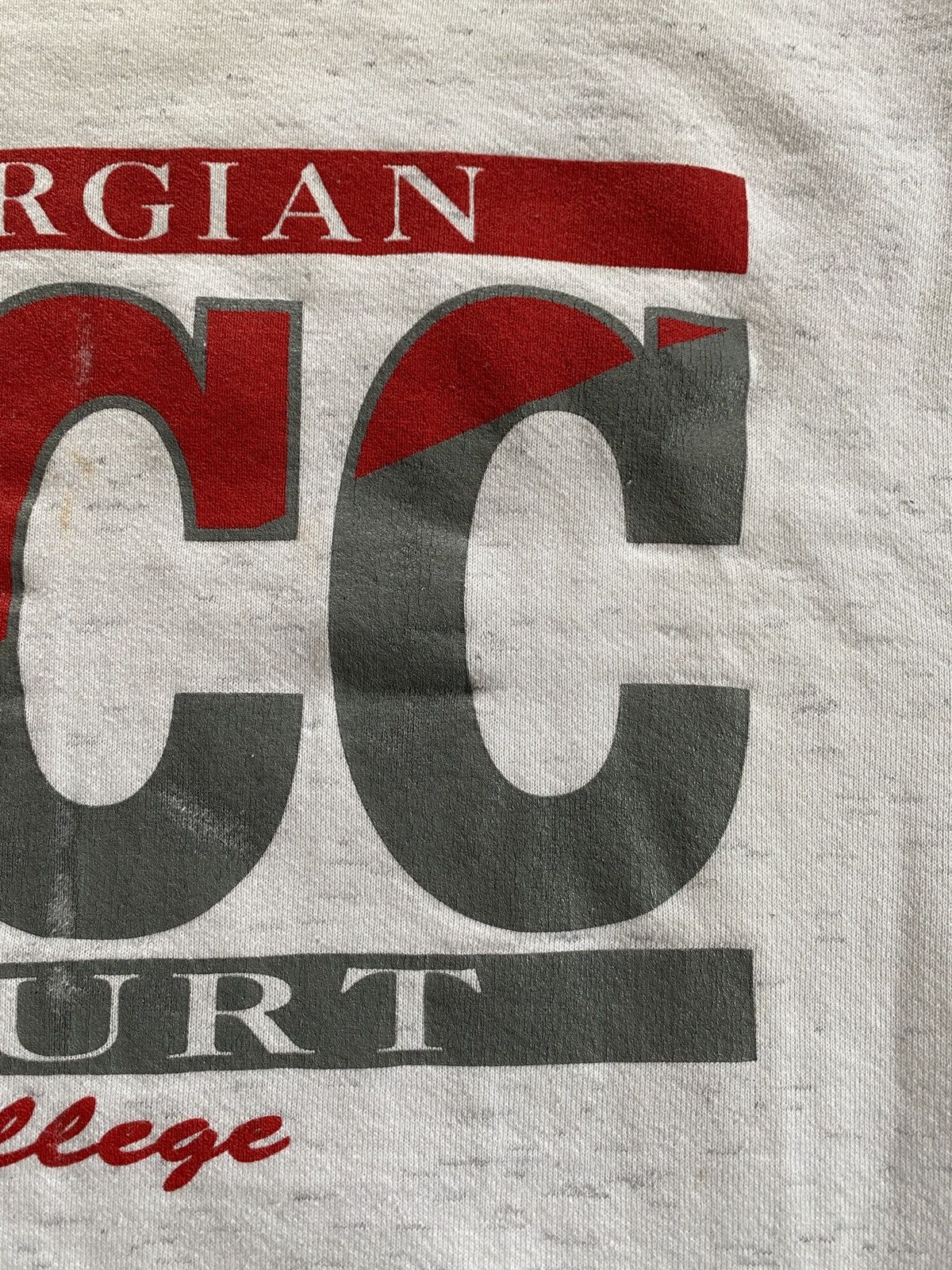 Vintage Vintage 80’s Georgian Court College Crewneck Sweatshirt Size US L / EU 52-54 / 3 - 7 Thumbnail