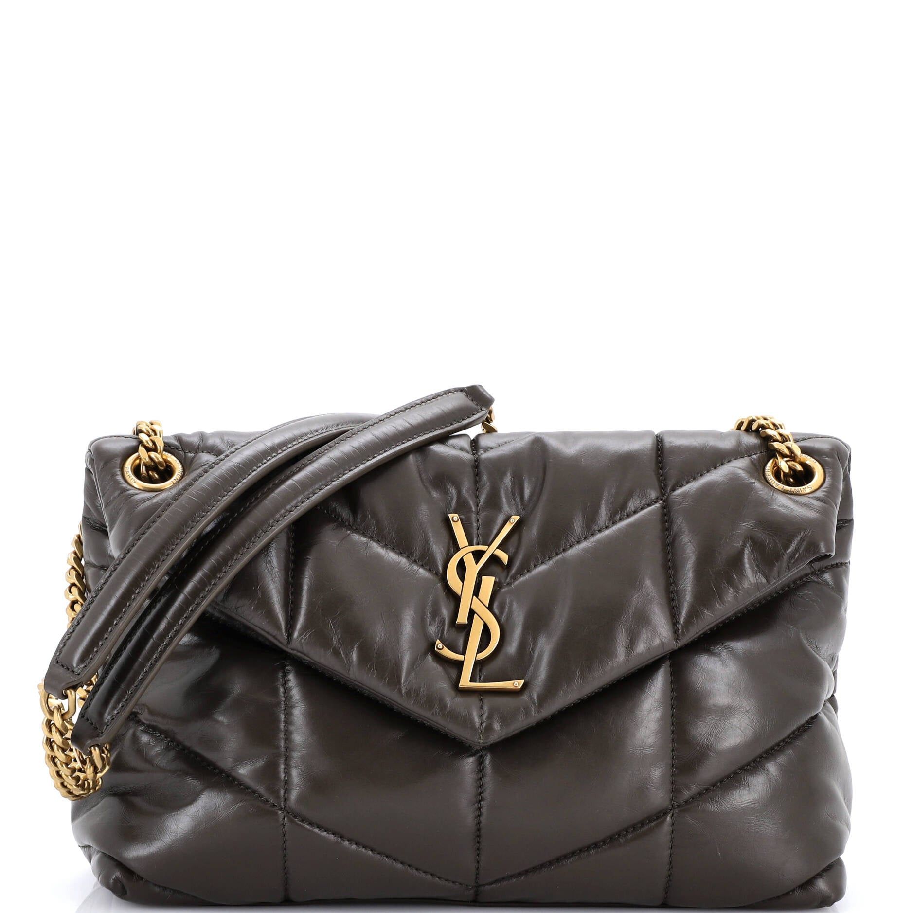Saint Laurent Paris Loulou Puffer Shoulder Bag Size ONE SIZE - 1 Thumbnail
