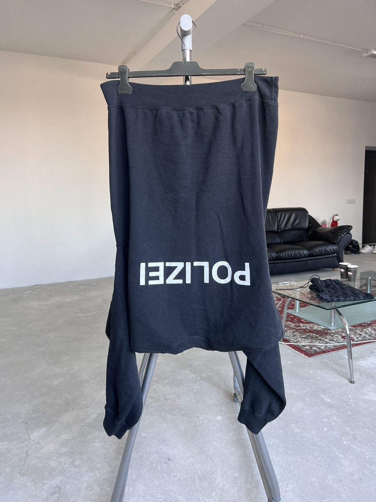 Vintage 00s Vintage Polizei Sweatshirt German Size US M / EU 48-50 / 2 - 2 Thumbnail