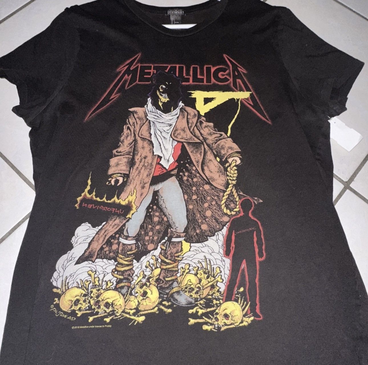 Other Metallica So I Dub Thee Unforgiven 2 sided black T-shirt Size L / US 10 / IT 46 - 2 Thumbnail