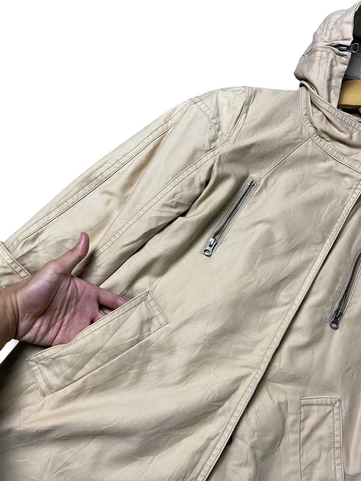 Japanese Brand FLORENT Japanese Brand Hooded Jacket (138) Size US XXS / EU 40 - 6 Thumbnail