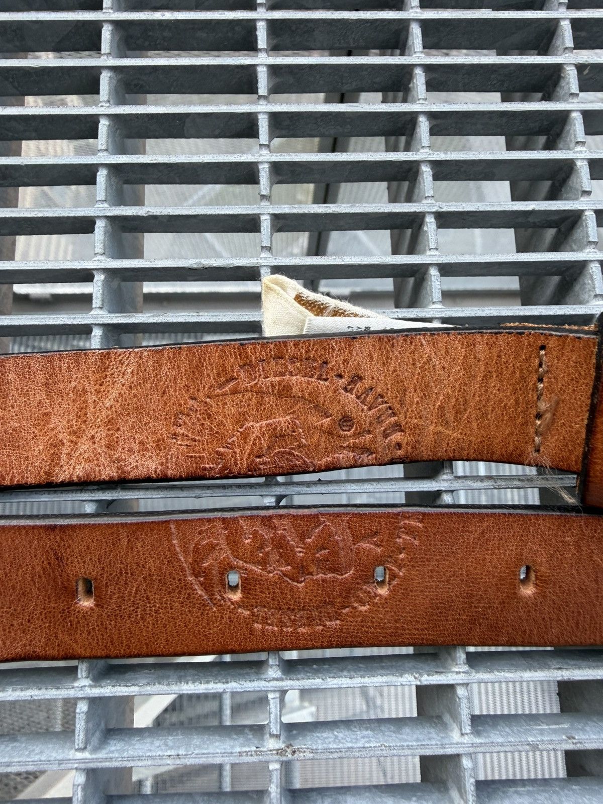 Diesel Vintage Diesel Folding Leather Belt Size ONE SIZE - 5 Thumbnail