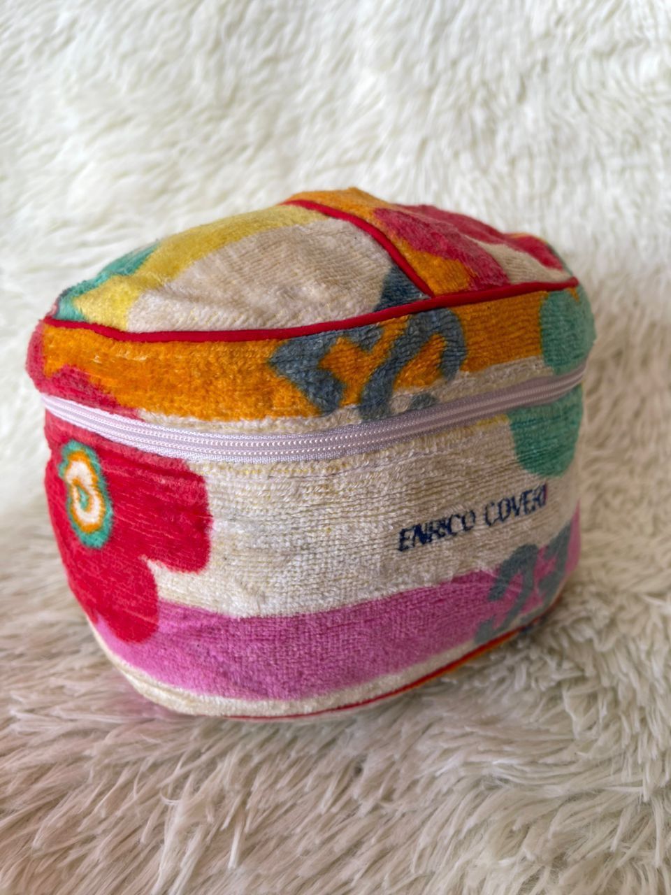 Designer × Enrico Coveri × Vintage Enrico Coveri Cosmetic Pouch Bag Size ONE SIZE - 3 Thumbnail