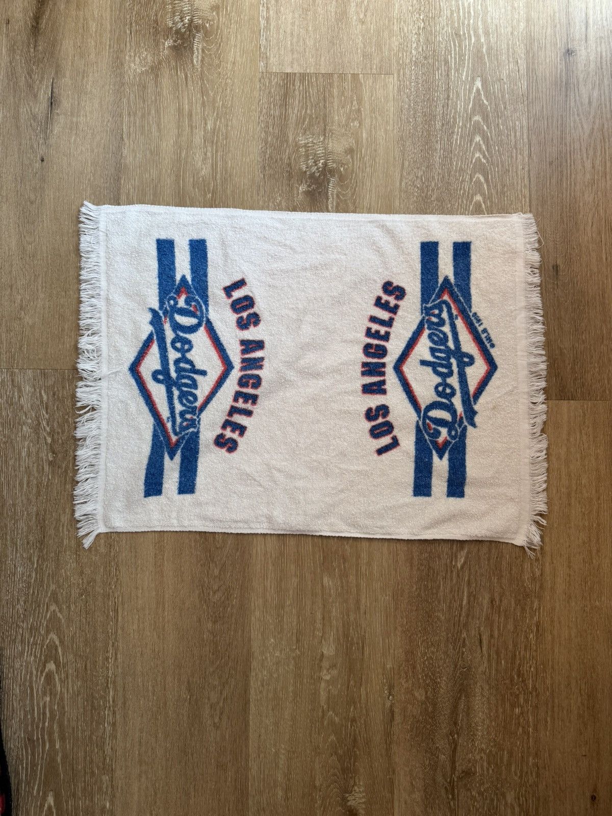 MLB 1985 Vintage Los Angeles Dodgers Fan Sweat Towel Size ONE SIZE - 8 Thumbnail