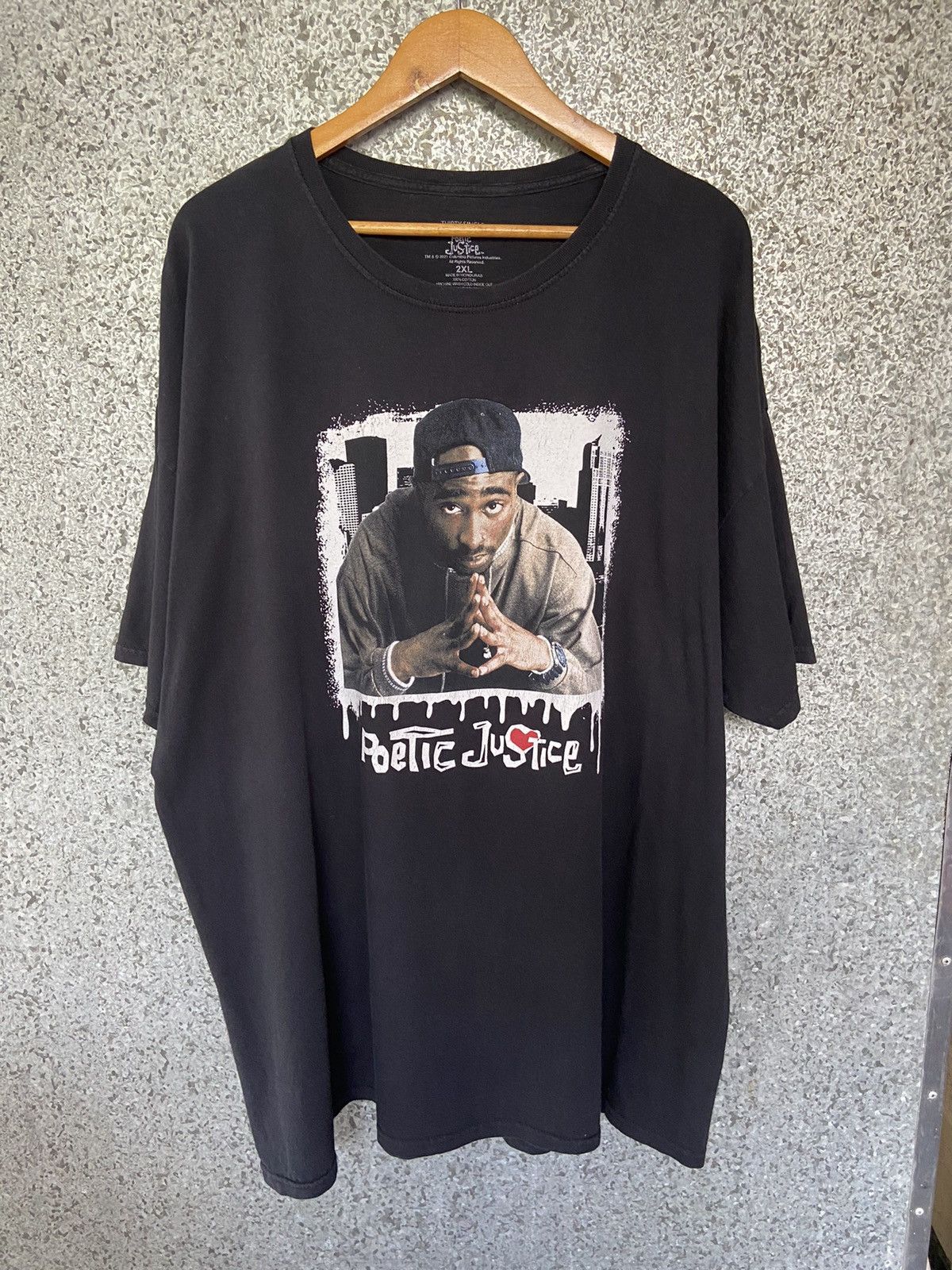 Rap Tees Vintage Tupac Shakur t shirt rap tees Size US XXL / EU 58 / 5 - 1 Thumbnail