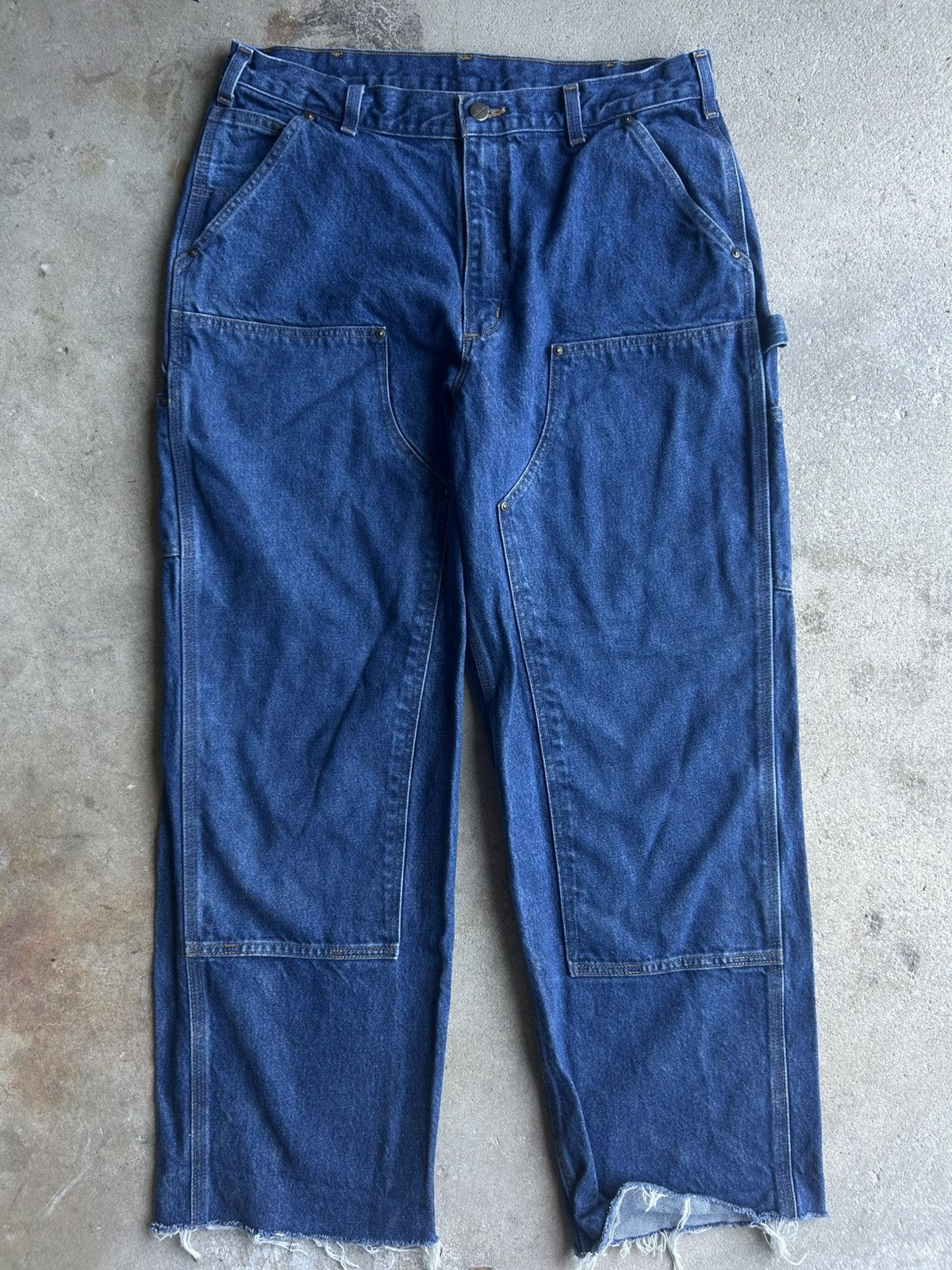 Carhartt Vintage Carhartt Denim carpenter work pants Size US 36 / EU 52 - 3 Thumbnail