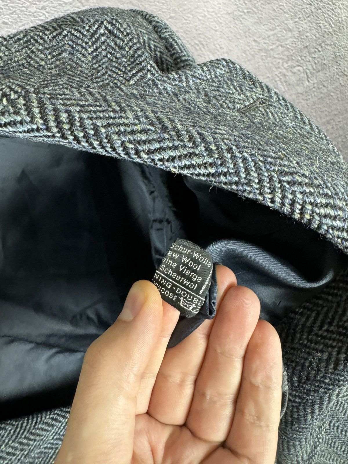 Harris Tweed Harris Tweed vintage 2 button blazer sport coat size 26 Size 42R - 11 Thumbnail