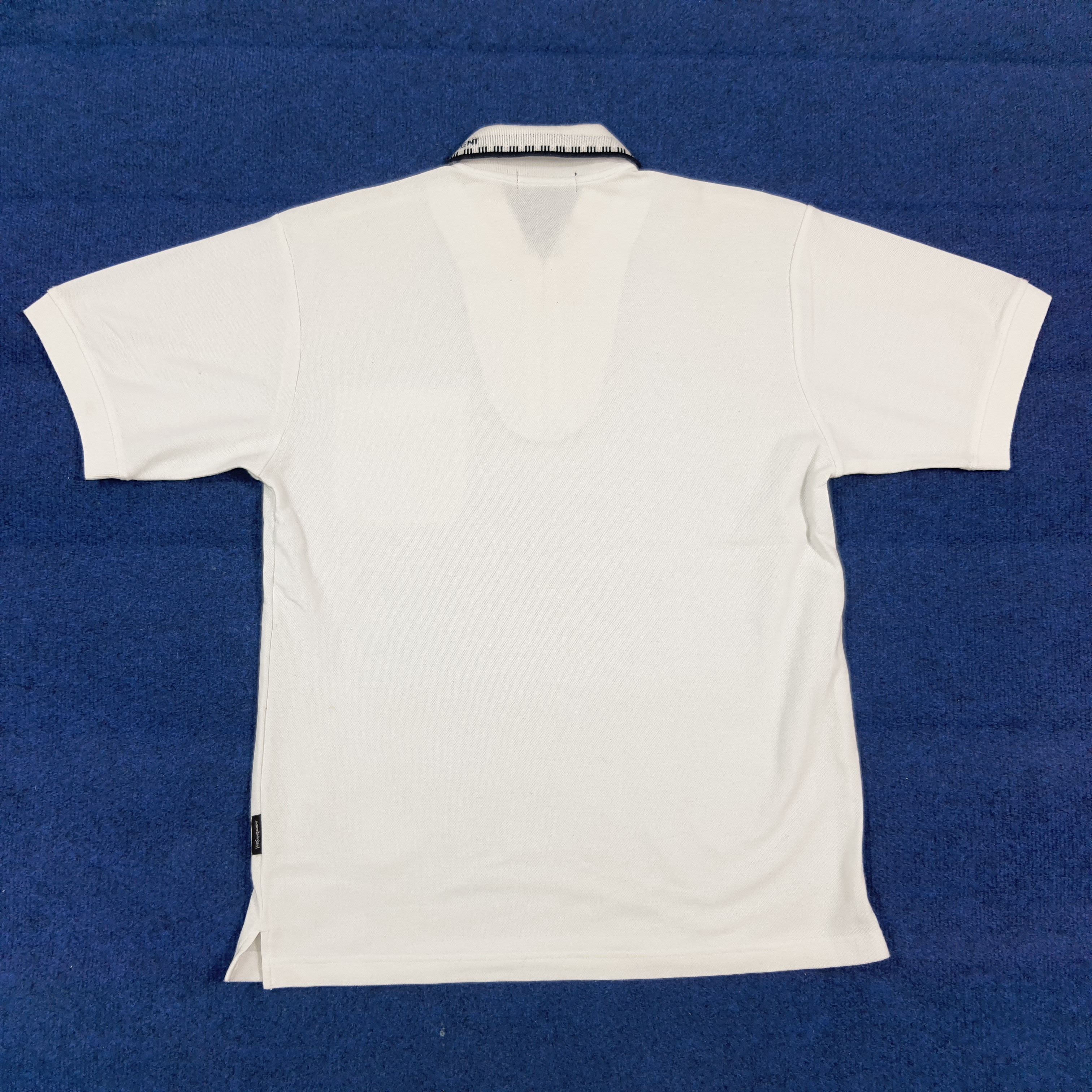 Yves Saint Laurent Vintage Yves Saint Laurent Polos YSL Quarter Zip C301N35 Size US L / EU 52-54 / 3 - 3 Thumbnail