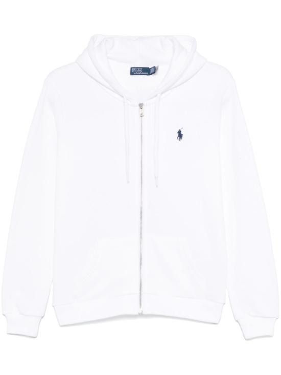 Polo Ralph Lauren POLO RALPH LAUREN Women Hoodies 211 935584 008 White Size L / US 10 / IT 46 - 1 Thumbnail