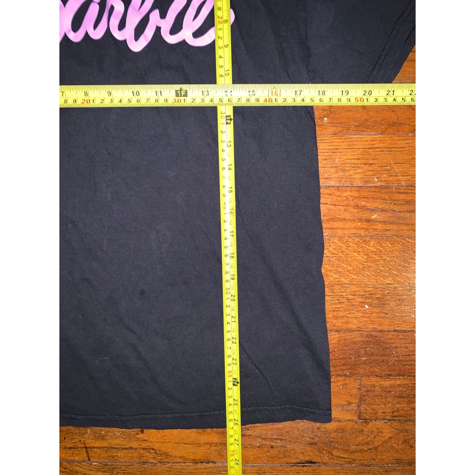 Other Barbie Logo T Shirt Medium Black Pink Graphic Tee Barbiecore Size M / US 6-8 / IT 42-44 - 5 Thumbnail