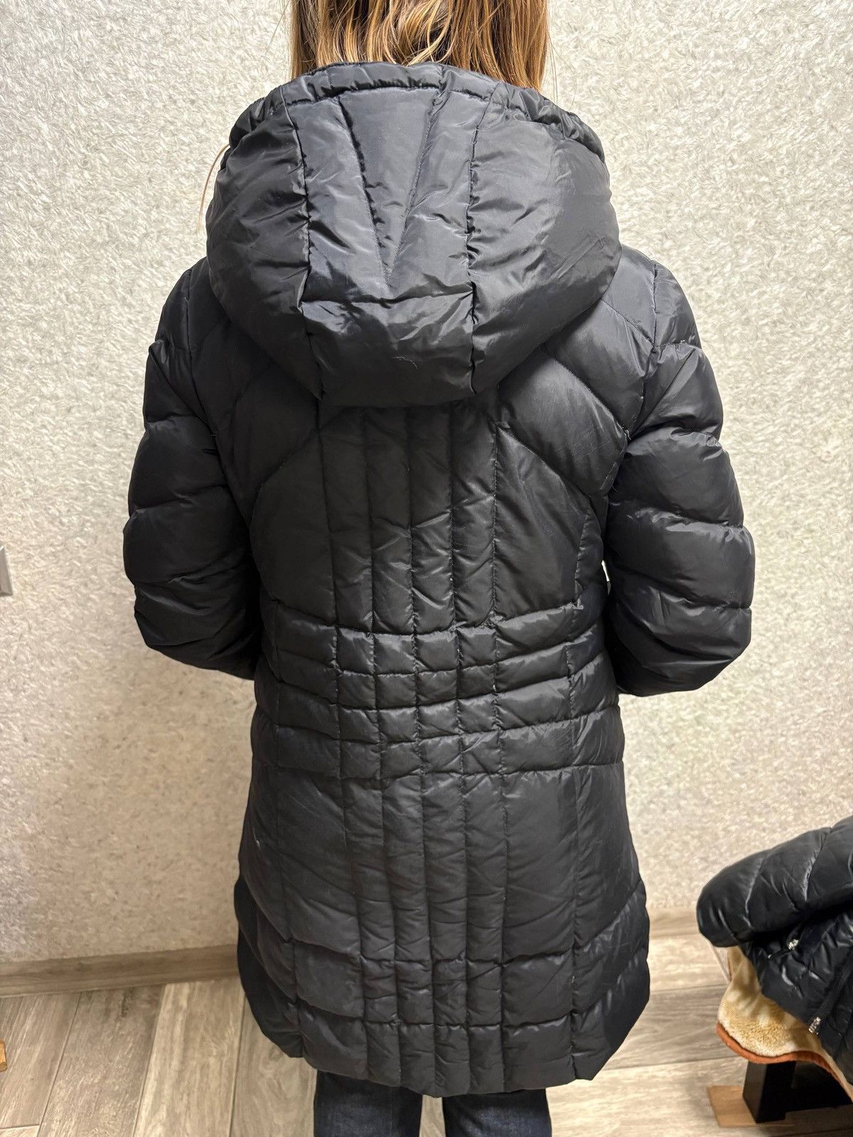 Moncler Moncler Long Black Puffer Coat | Kids 14/164, Fits Women's M Size S / US 4 / IT 40 - 7 Thumbnail