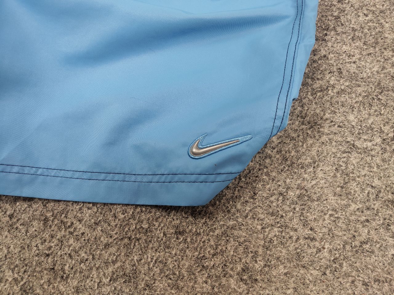 Nike × Vintage Vintage 90's Nike swoosh Logo Light Casual Shorts Y2K Style Size US 34 / EU 50 - 3 Thumbnail