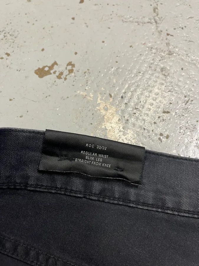 Acne Studios 2000s Acne Studios Slim Faded Black Jeans Size US 30 / EU 46 - 11 Thumbnail