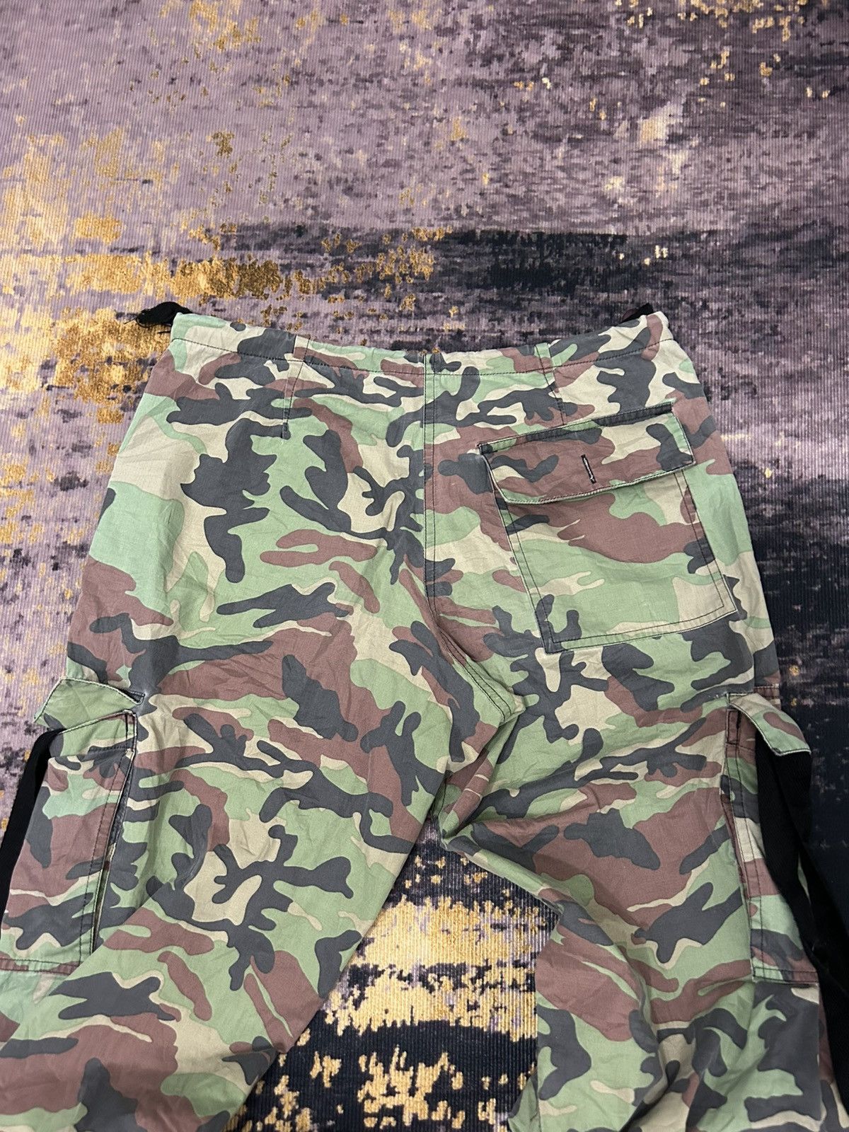 Japanese Brand Vintage Ufo Parachute Cargo Army Pants Size US 30 / EU 46 - 4 Thumbnail