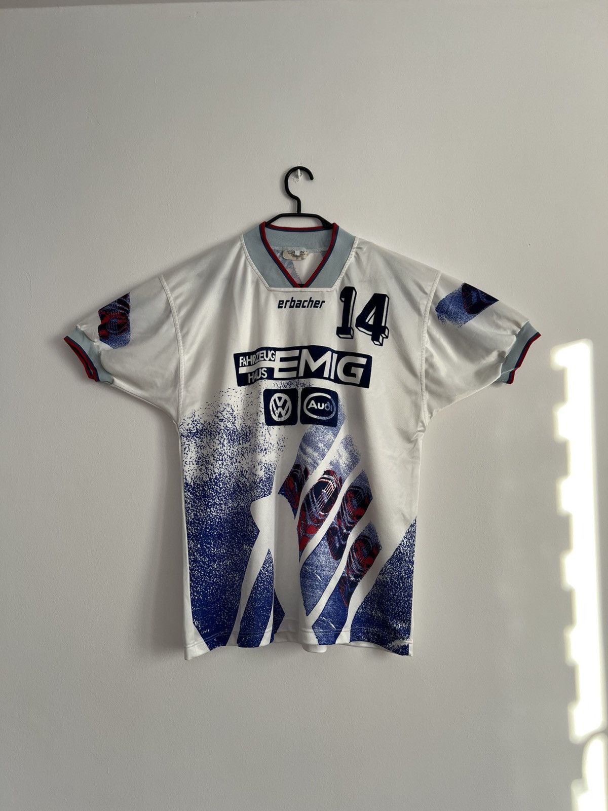 Adidas Vintage Football Jersey KARLSRUHER SC 1993-94 Size US L / EU 52-54 / 3 - 1 Thumbnail