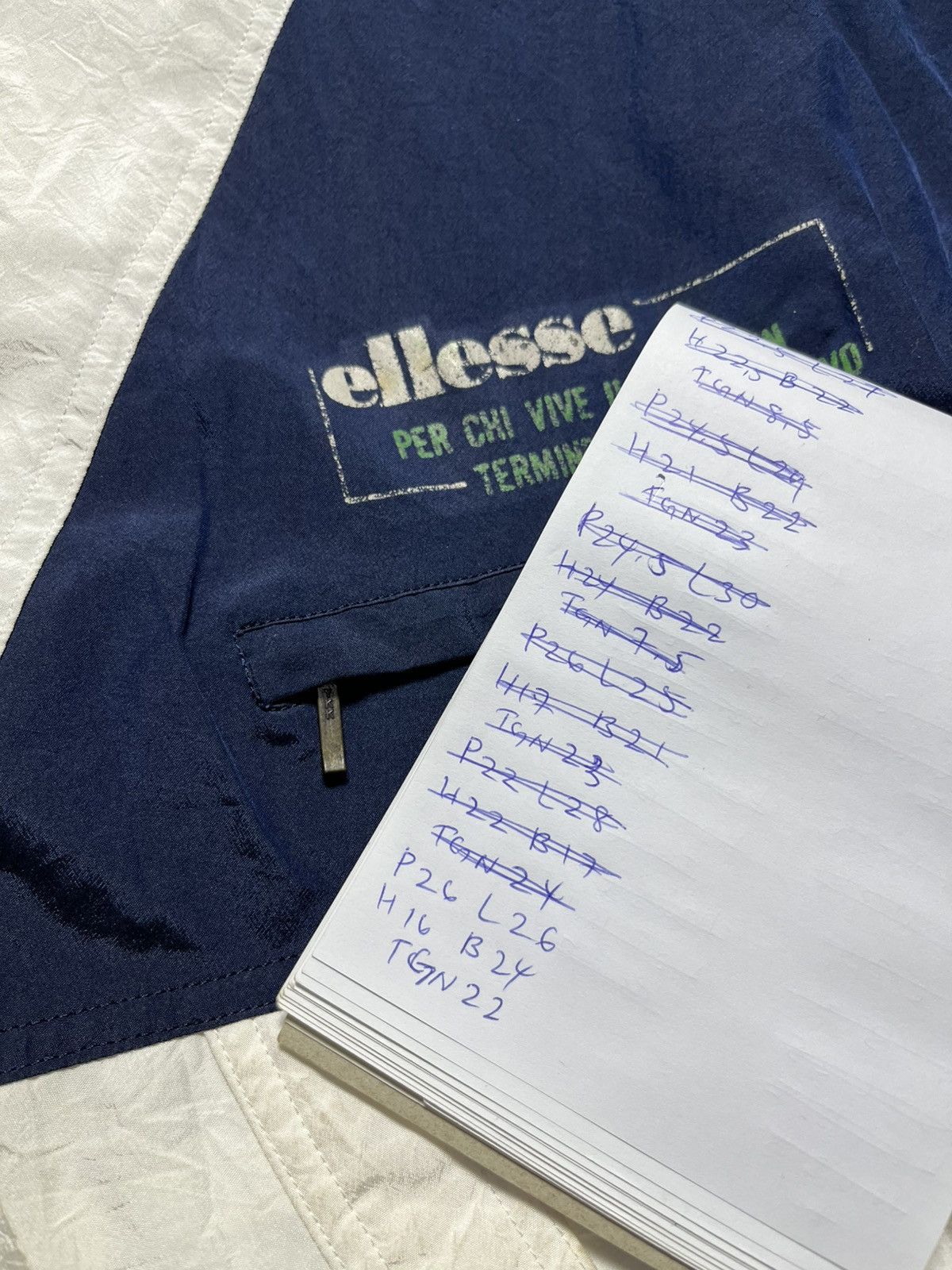 Ellesse 🔥Vintage Ellesse Zipper Jacket Japan 90s Size US XXL / EU 58 / 5 - 13 Thumbnail