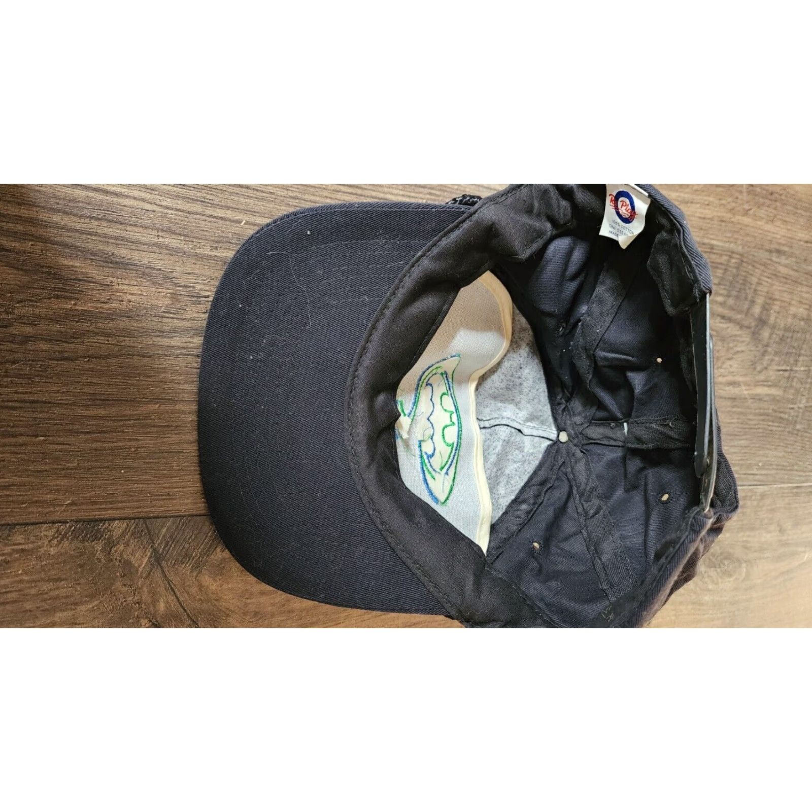 DC Comics VINTAGE DC Comics Batman Forever Snapback Hat Cap Black One Size 90s Mens Size ONE SIZE - 6 Thumbnail