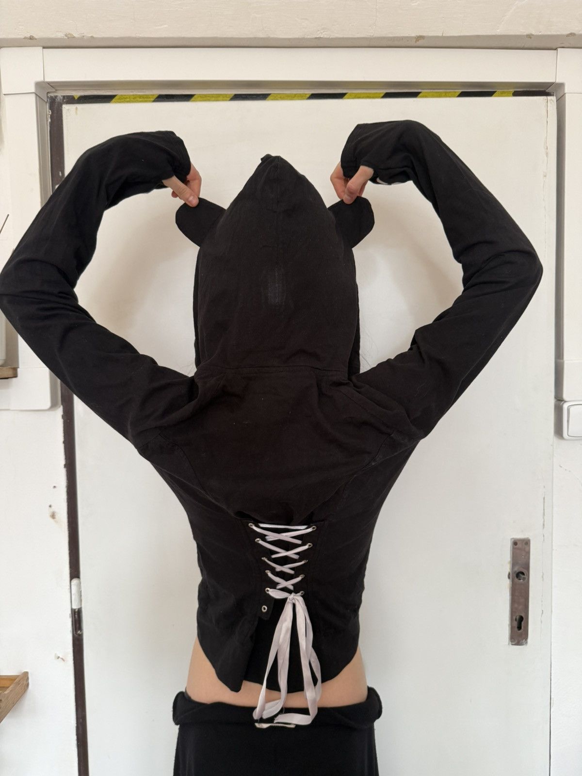 Tripp NYC Killer Panda Hoodie Goth Japanese Bye Bye Kitty Size M / US 6-8 / IT 42-44 - 2 Thumbnail
