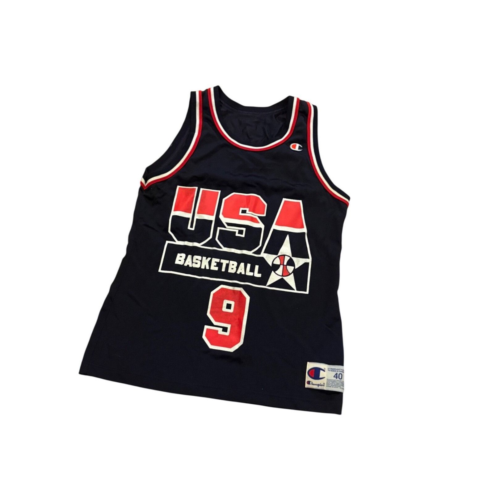 Champion Vintage 1994 USA Basketball Dan Majerle #9 Champion Basketba Size US M / EU 48-50 / 2 - 4 Thumbnail