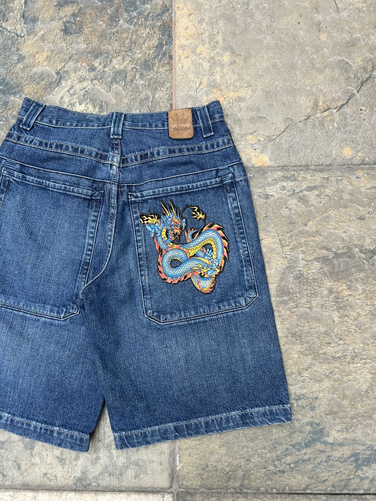 JNCO × Vintage JNCO Short Dragón Size US 29 - 5 Thumbnail