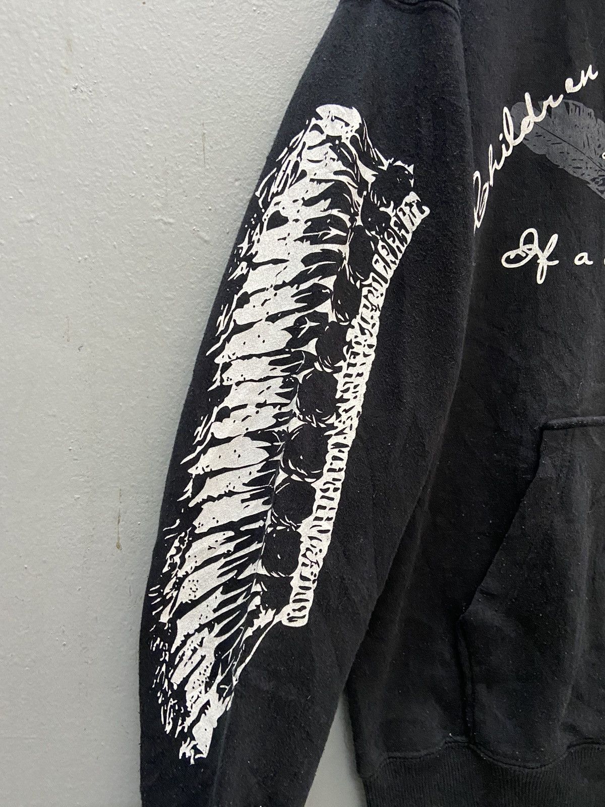 Native OBLO AMERICAN NATIVE LOGO BLACK HOODIE Size US M / EU 48-50 / 2 - 6 Thumbnail