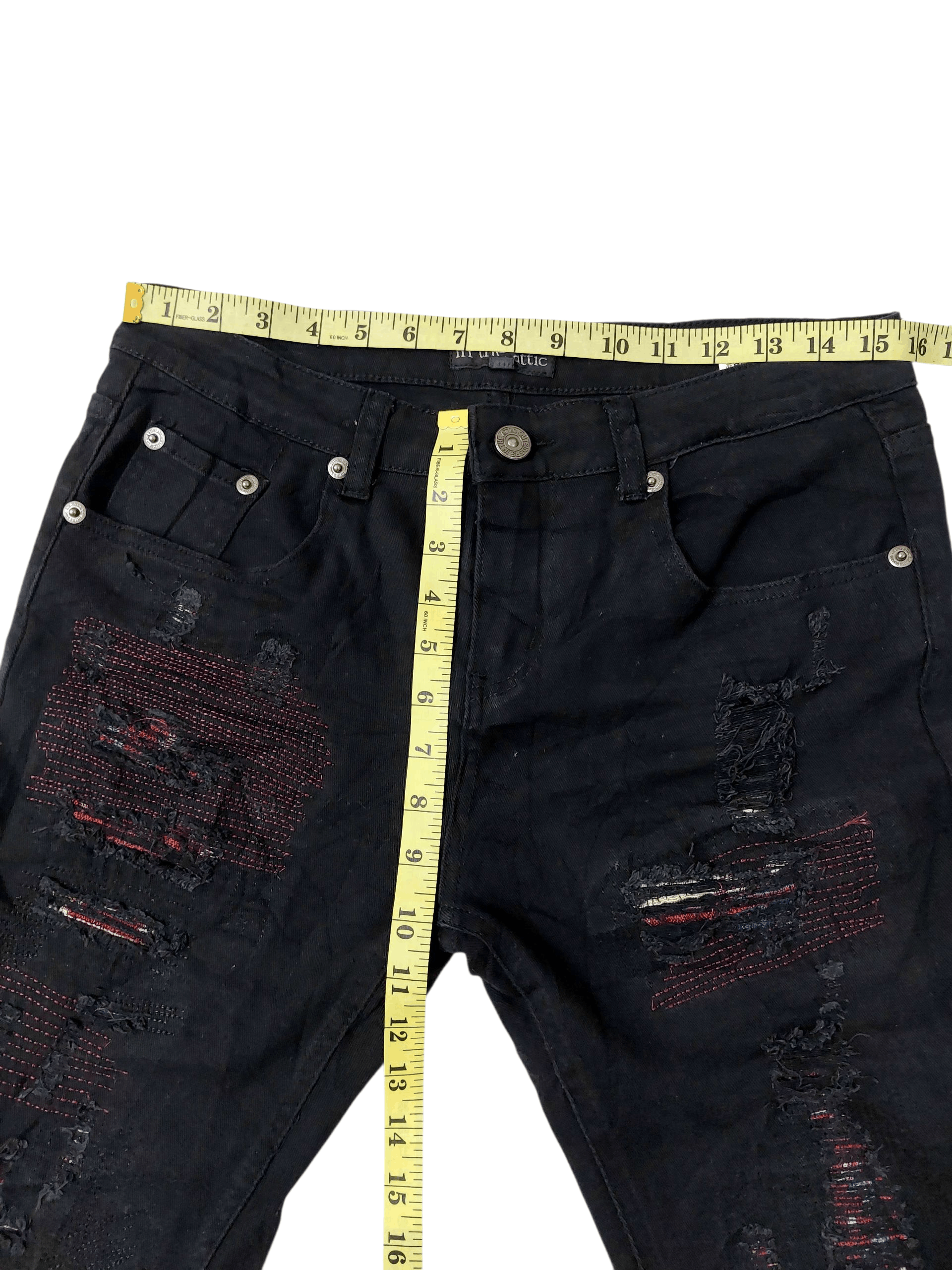 In The Attic In the Attic Stretchable Punk Inspired by Kurt Cobain Size US 31 - 15 Thumbnail