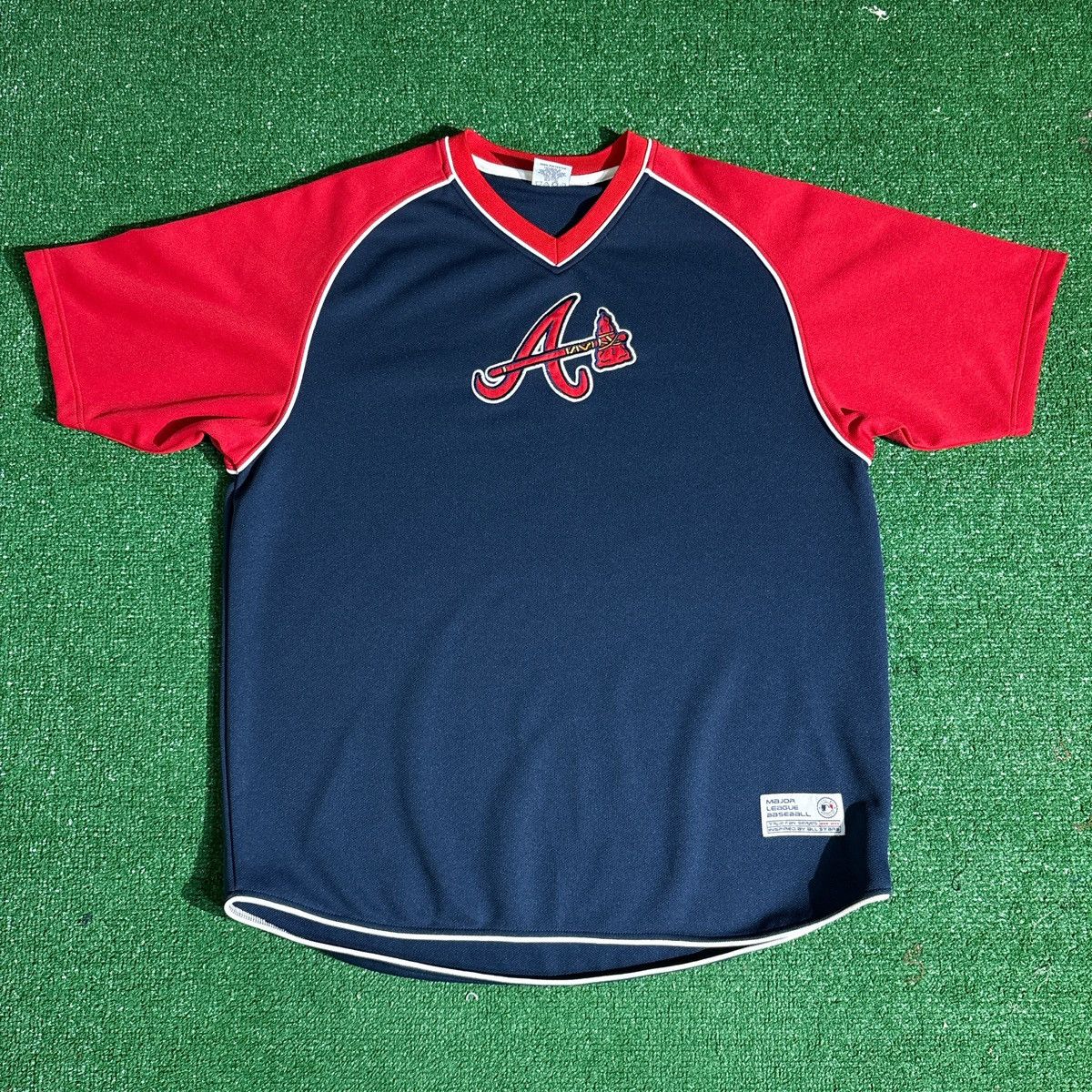 Vintage Vintage Atlanta Braves Jersey Size XL Size US XL / EU 56 / 4 - 1 Thumbnail