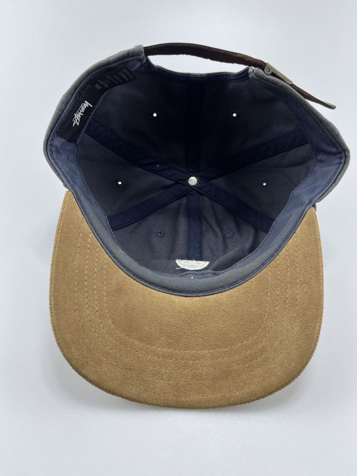 Stussy Stussy Suede Brim 6 panel Cap 💥 RARE Size ONE SIZE - 5 Thumbnail