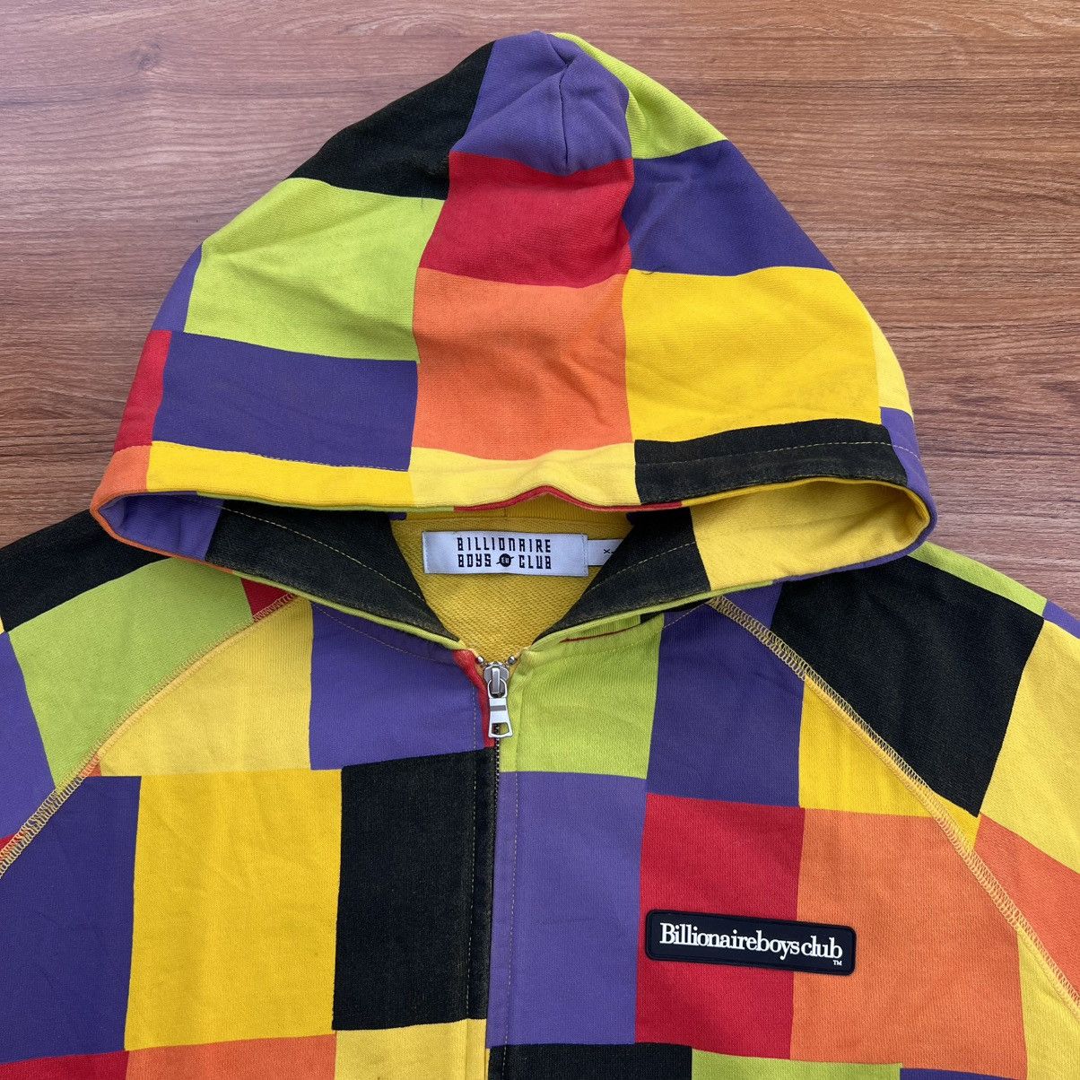 Billionaire Boys Club Billionares Boys Club Multi Color ZipUp Hoodie. Size US XL / EU 56 / 4 - 4 Thumbnail