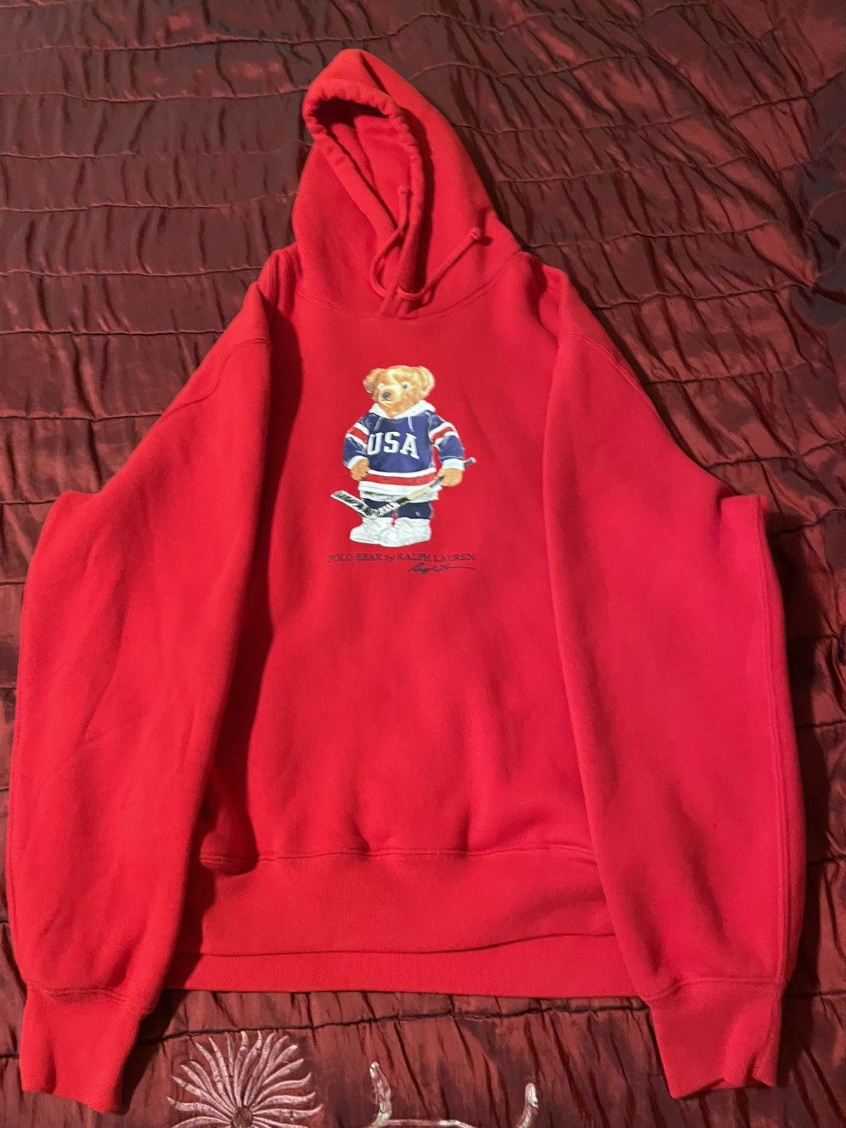 Polo Ralph Lauren Ralph Lauren Polo Bear Hoodie Size US XXL / EU 58 / 5 - 1 Thumbnail