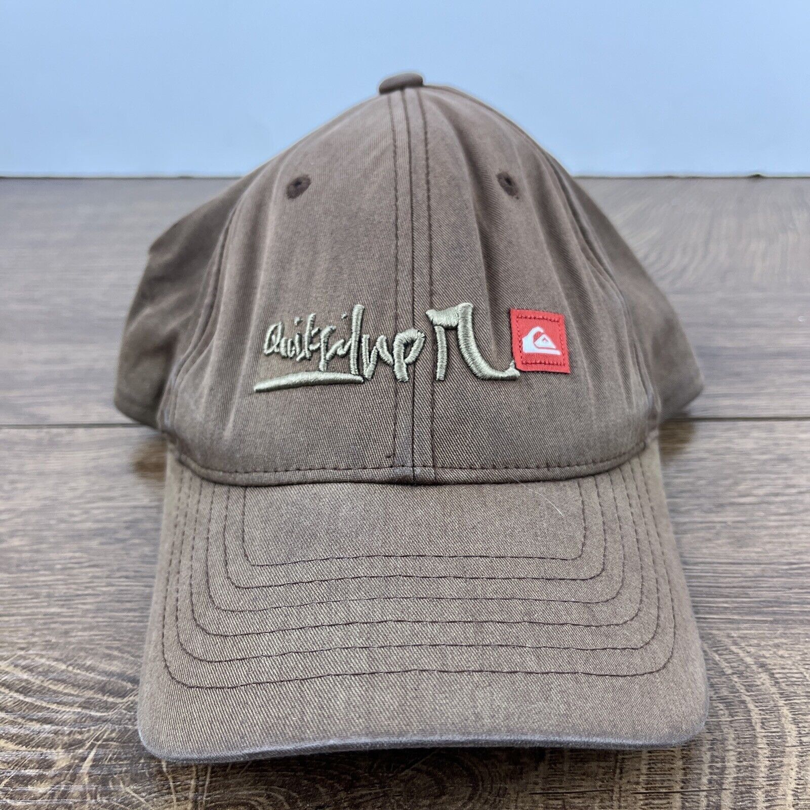Other Quicksilver Brown Hat Quick Silver Tan Hat Adjustable Adult Size ONE SIZE - 2 Thumbnail