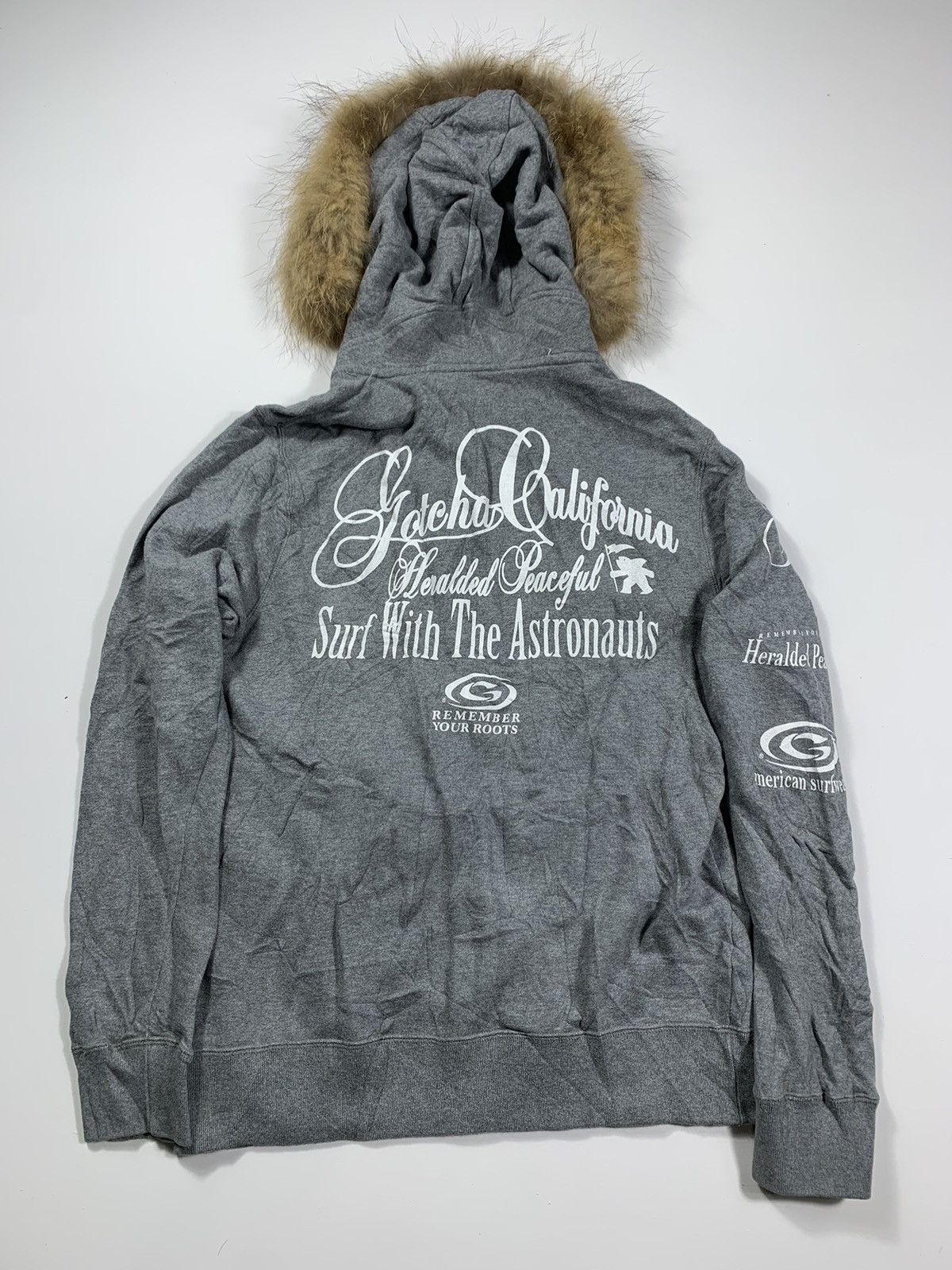 Hysteric Glamour Gotcha Poem Faux Fur Zip Hoodie Jacket ifsixwasnin lgb style Size US M / EU 48-50 / 2 - 2 Thumbnail