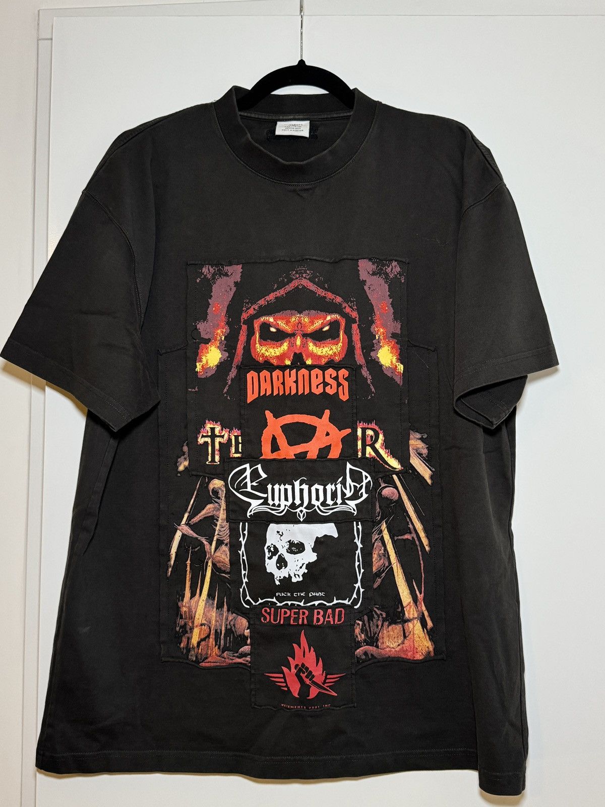 Vetements Vetements metal skull layered dress | Grailed
