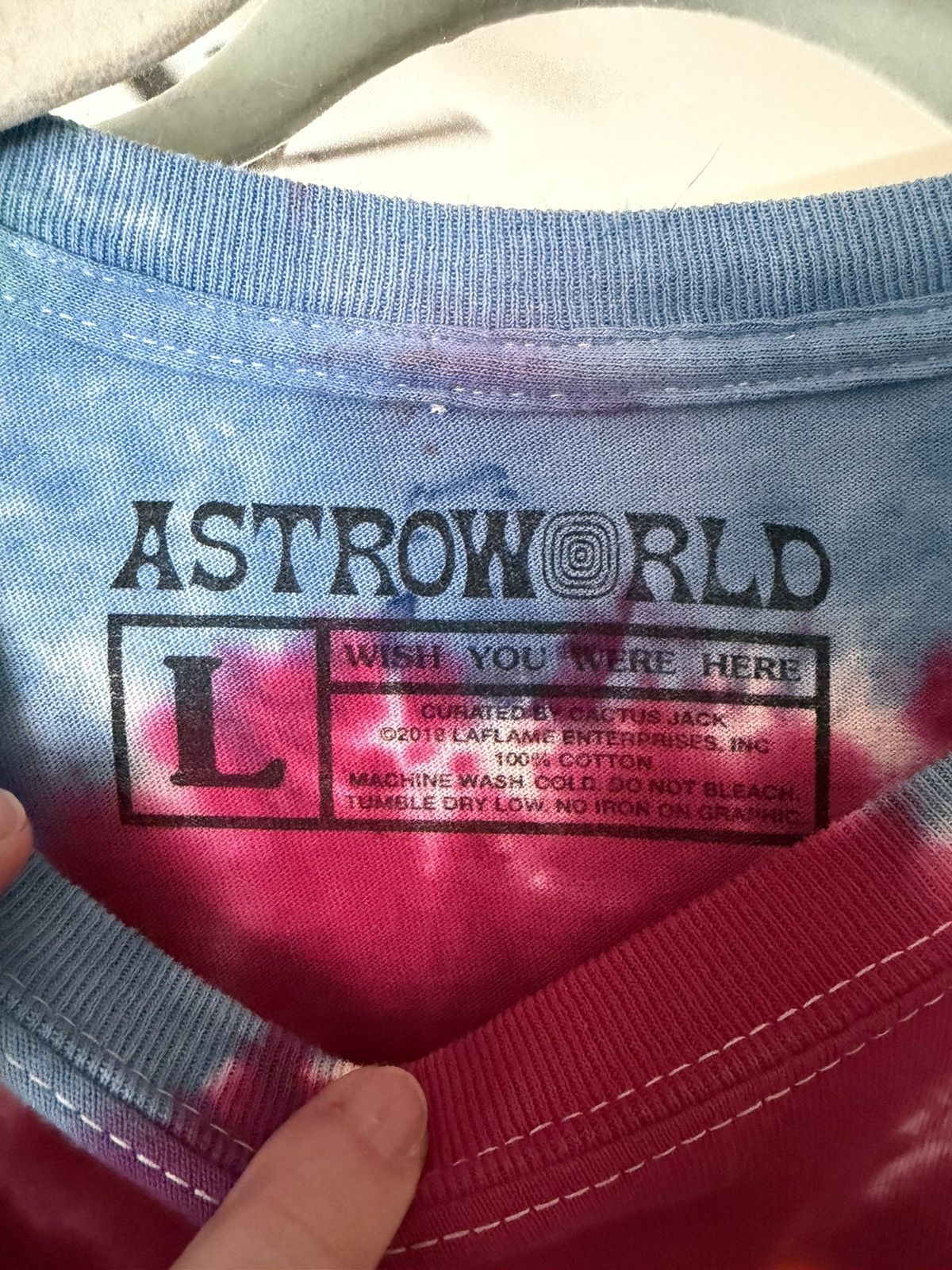 Other Astroworld Tie Dye Tee Size US L / EU 52-54 / 3 - 3 Thumbnail