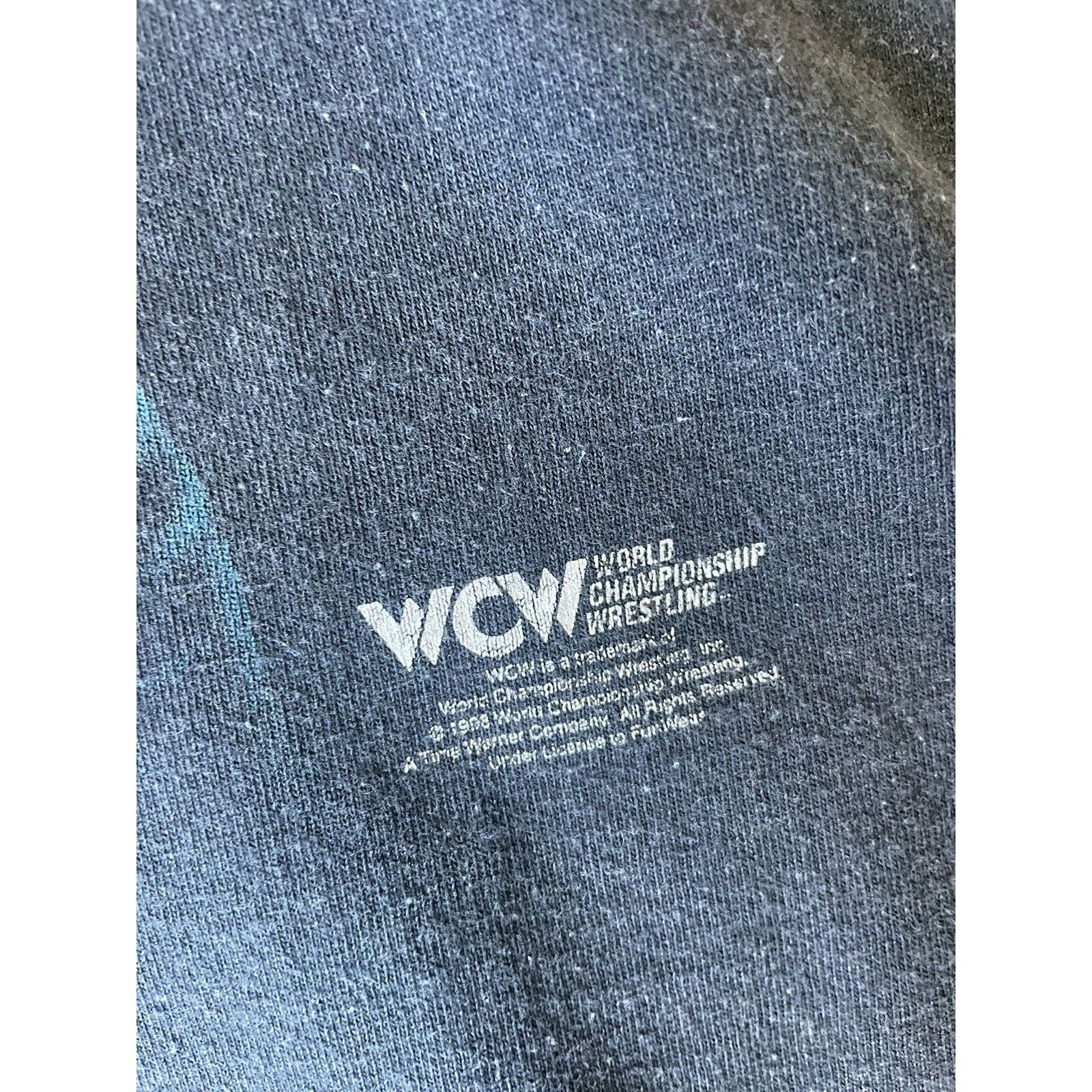 WCW/nWo VINTAGE 1998 WCW Goldberg Who’s Next! XL 90s Wrestling Shirt Size US XL / EU 56 / 4 - 5 Thumbnail