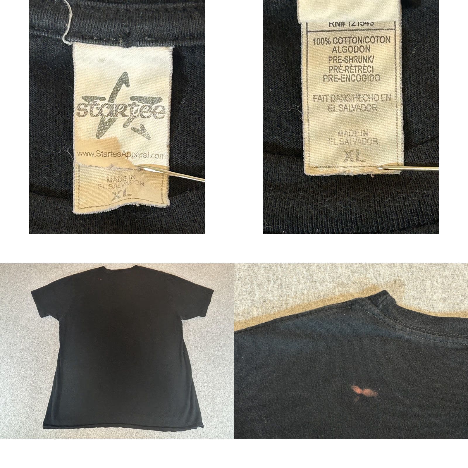 Starter The Who Shirt Mens XL Black Graphic Rock Music Concert T-Shirt Size US XL / EU 56 / 4 - 8 Thumbnail