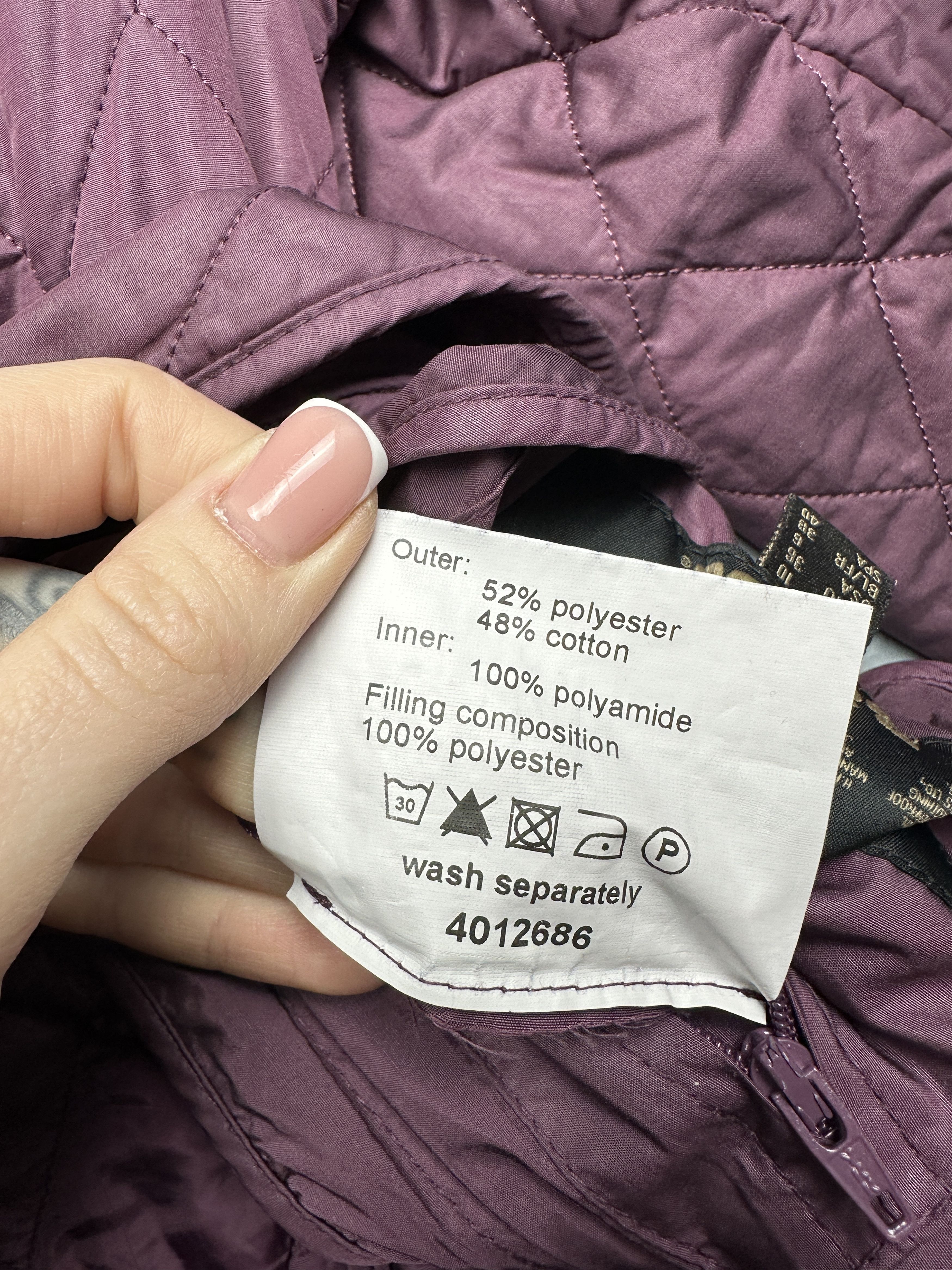 Barbour × Vintage Barbour Womens Vintage Cynthia Sheen Quilted Jacket Size M / US 6-8 / IT 42-44 - 7 Thumbnail