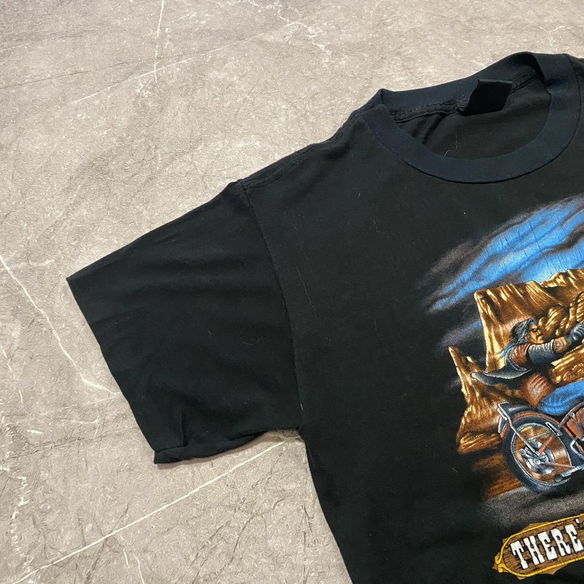 Band Tees RARE ! VINTAGE EASYRIDERS THERE’S ONLY ONE REAL BIKER 3D 80S Size US M / EU 48-50 / 2 - 2 Thumbnail
