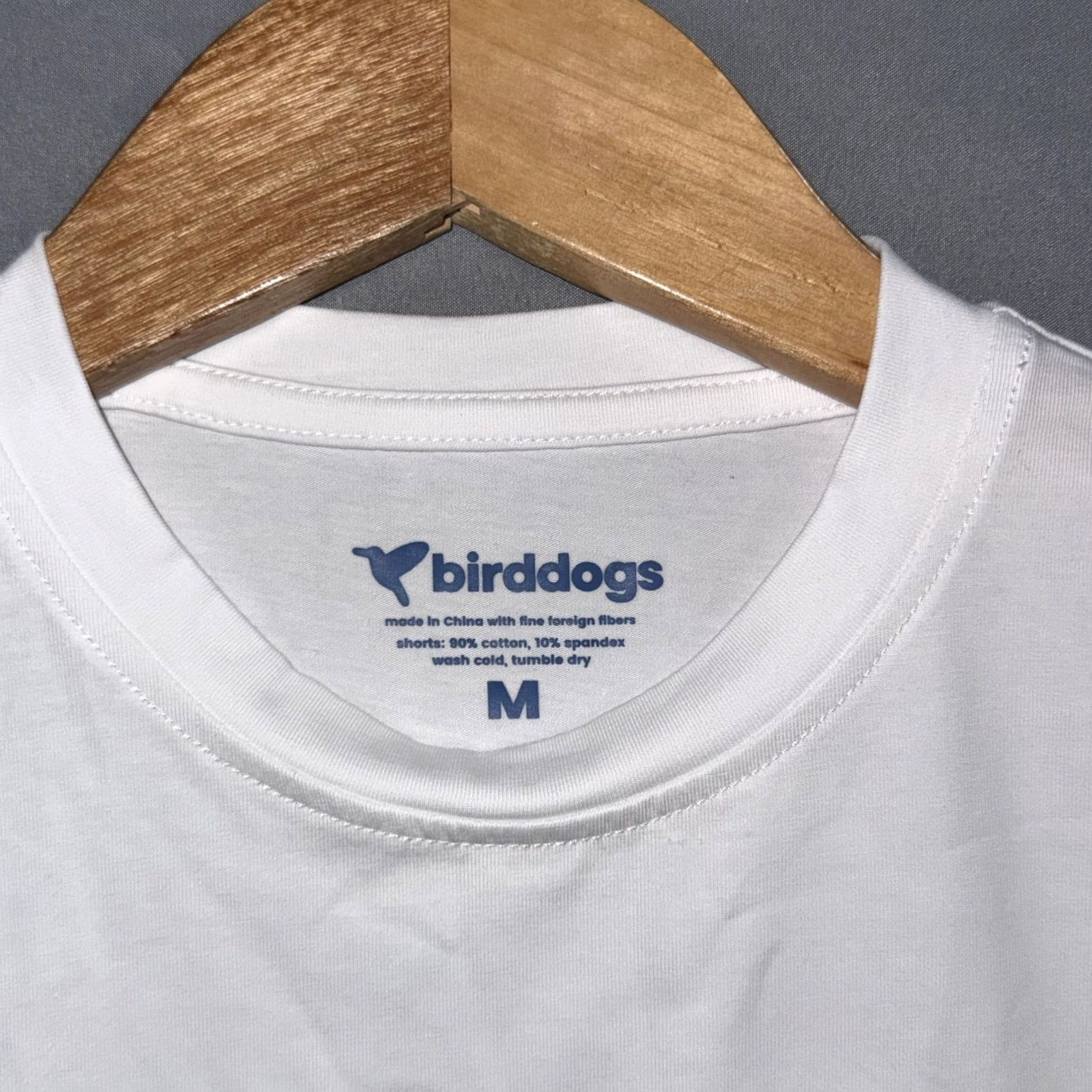 Vintage Birddogs Shirt Mens M White USA Flag Patriotic Graphic Tee Stretch Casual Size US M / EU 48-50 / 2 - 5 Thumbnail