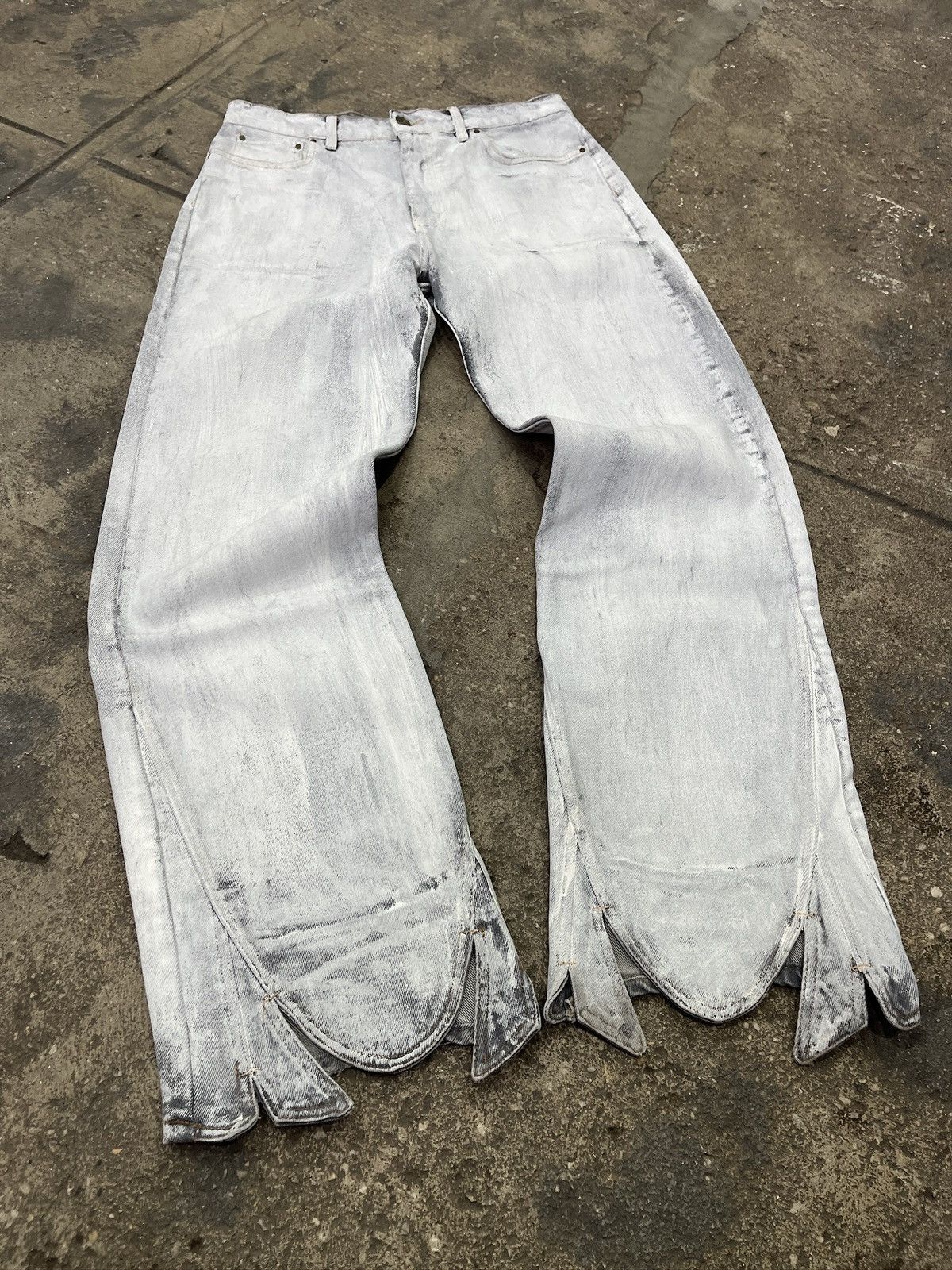 Y/Project Y/Project SS25 Painted Tudor Jeans (unisex) Size US 32 / EU 48 - 8 Thumbnail